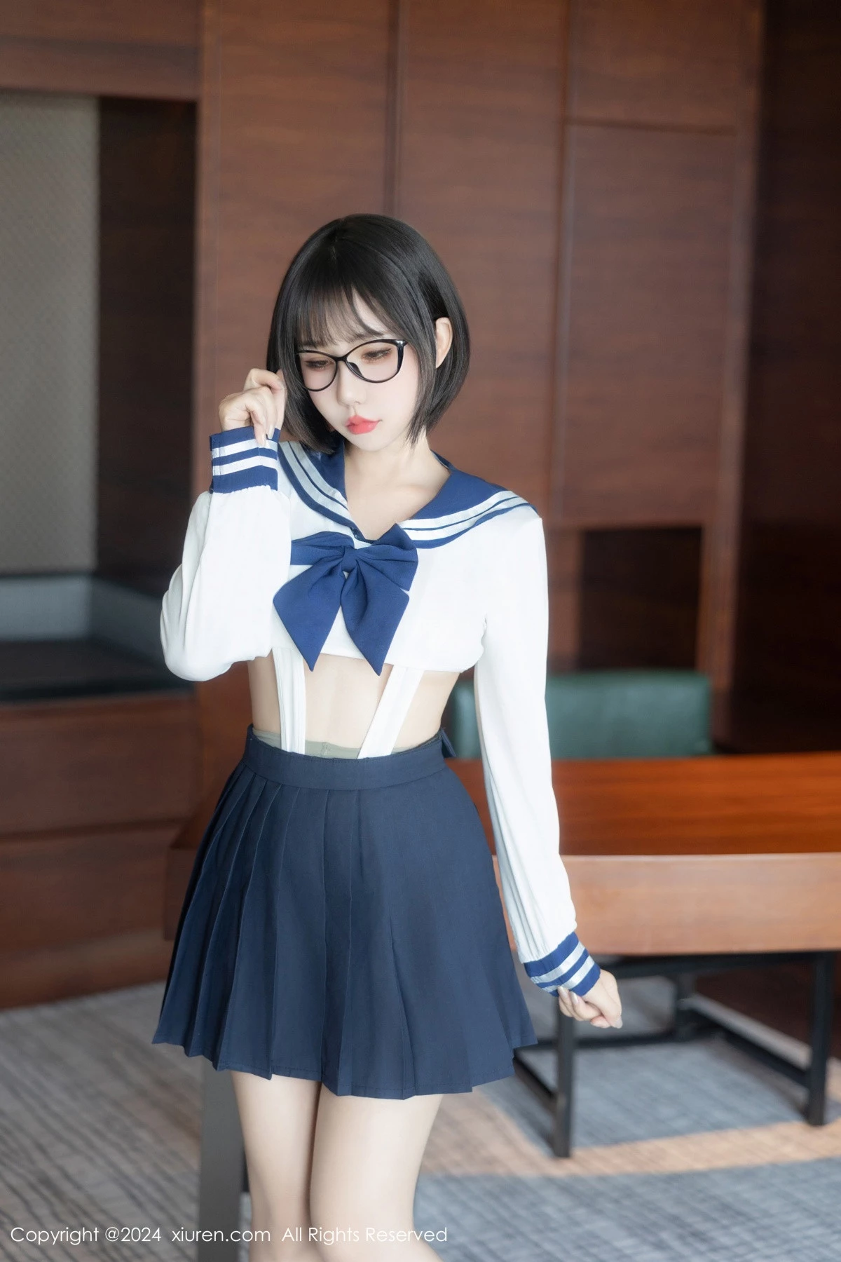 [XiuRen秀人网] 2024.08.26 No.9065 小蛮妖Yummy 黑丝美腿 [89P] NO.6