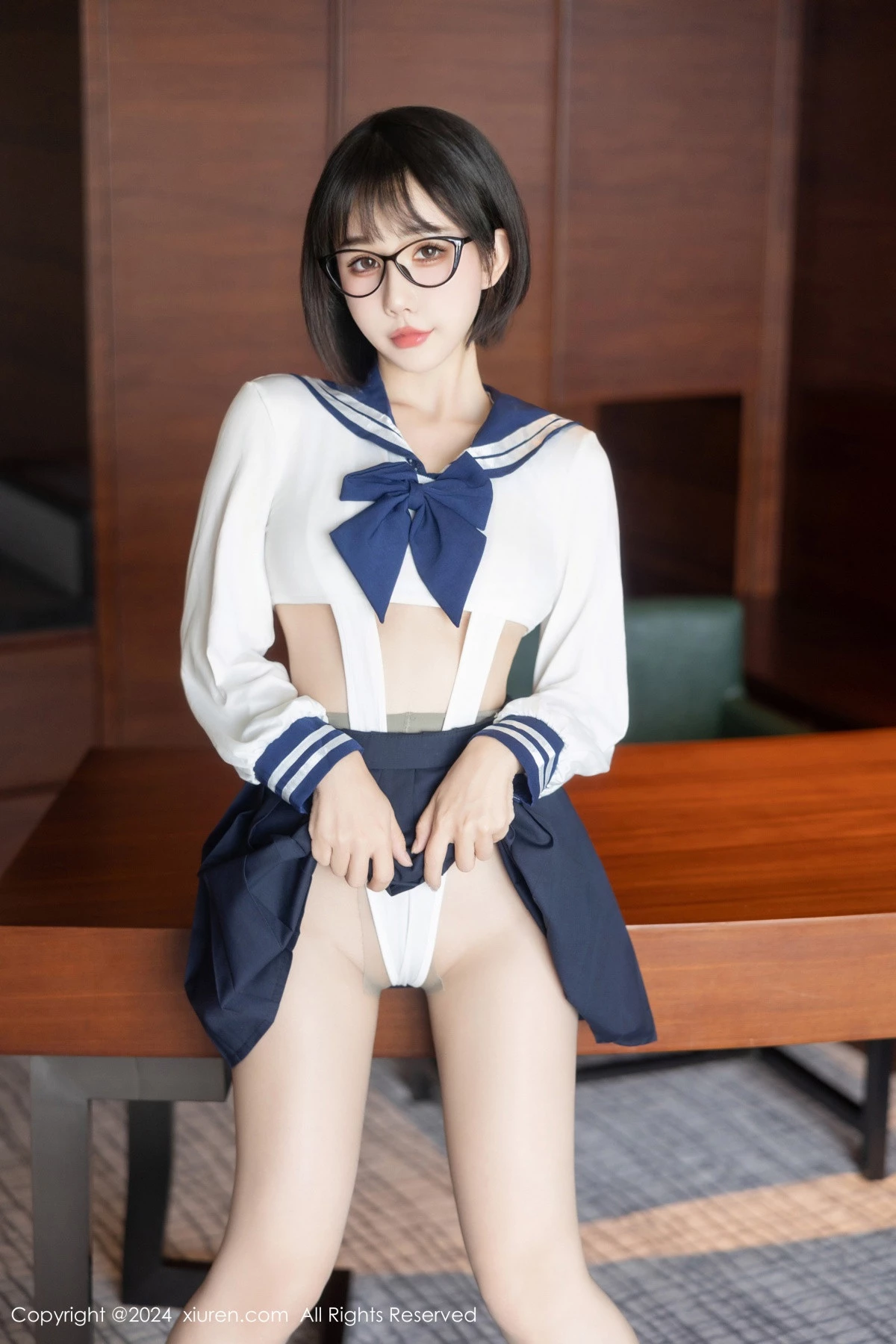 [XiuRen秀人网] 2024.08.26 No.9065 小蛮妖Yummy 黑丝美腿 [89P] NO.8