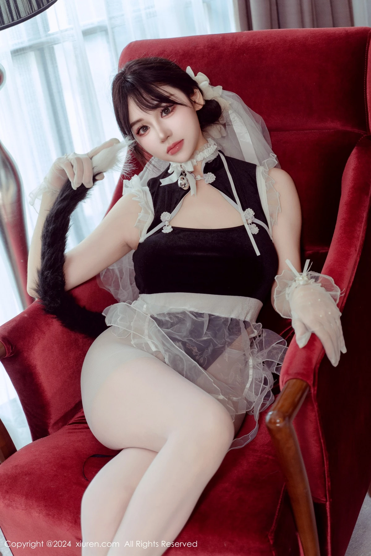 [XiuRen秀人网] 2024.09.24 No.9197 汐汐爱吃草莓 丝袜美臀 [80P] NO.11