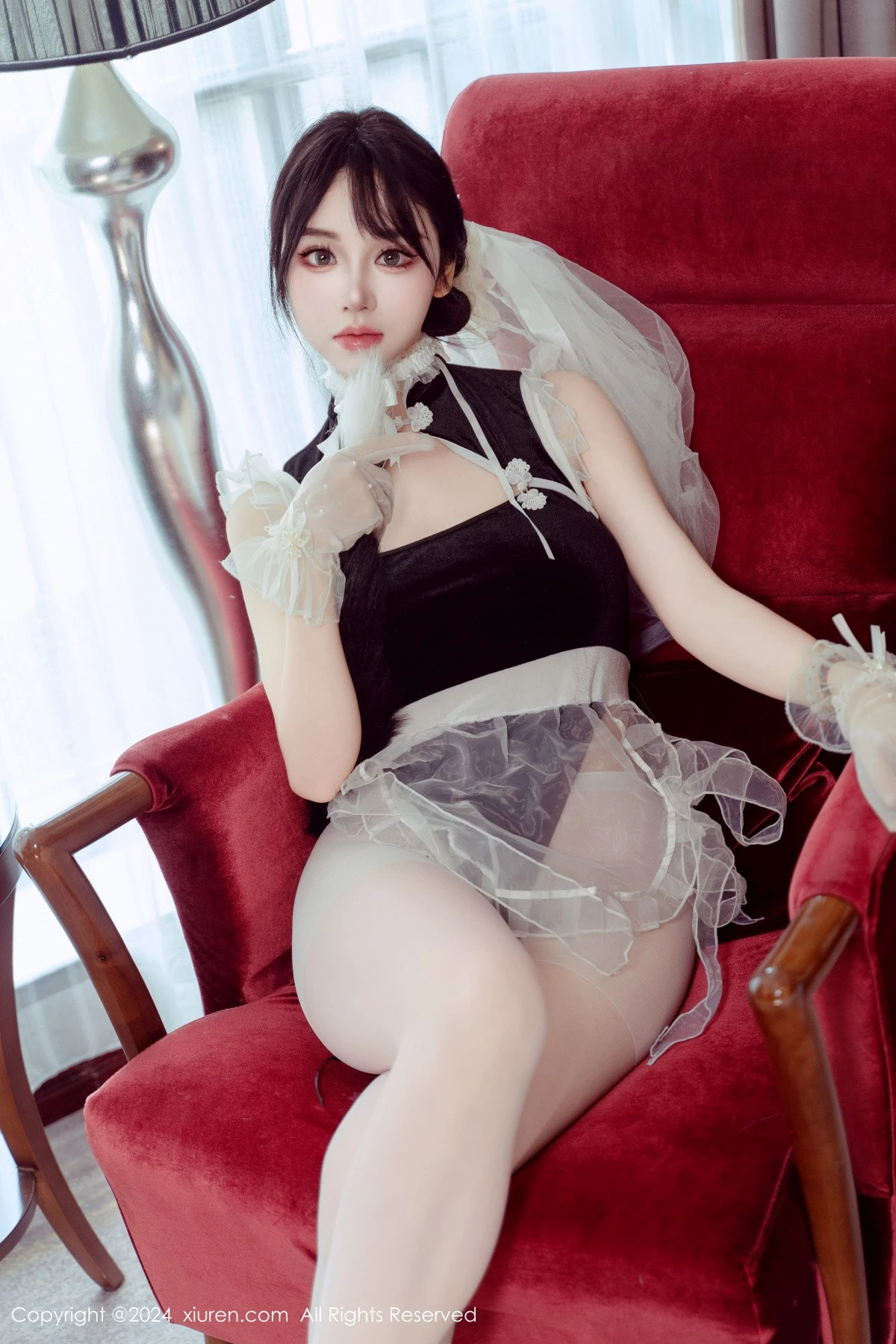 [XiuRen秀人网] 2024.09.24 No.9197 汐汐爱吃草莓 丝袜美臀 [80P] NO.12