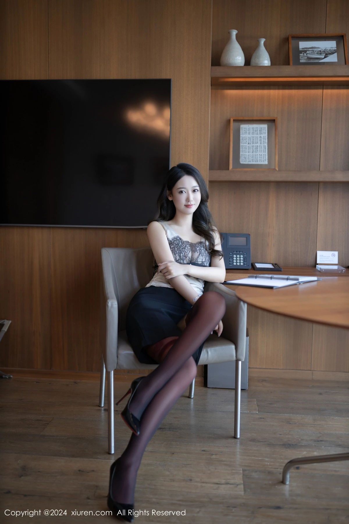 [XiuRen秀人网] 2024.09.29 No.9231 唐安琪 黑丝美腿 [84P] NO.7