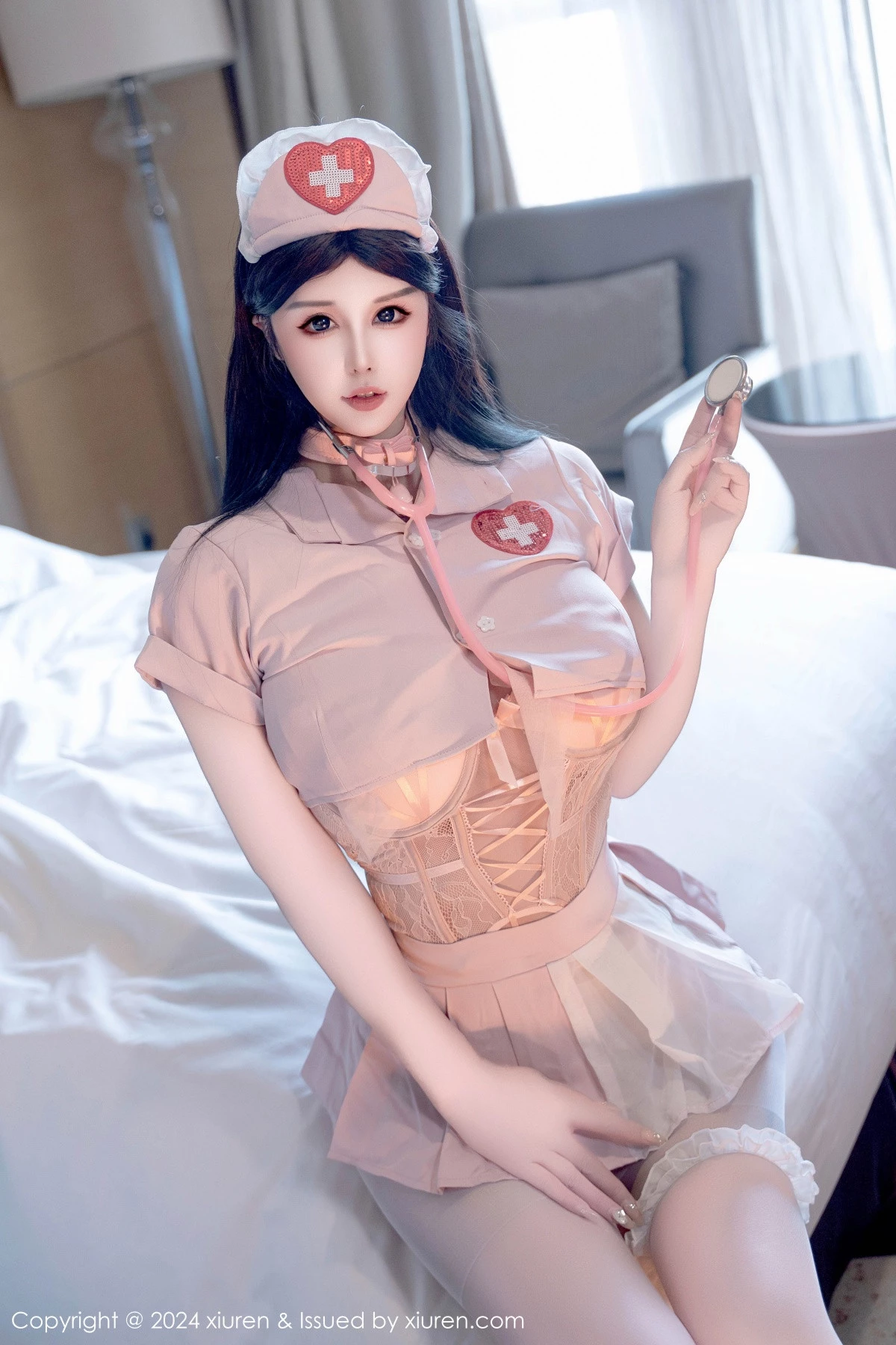 [XiuRen秀人网] 2024.10.08 No.9244 陈芊儿 情趣制服 [91P] NO.10