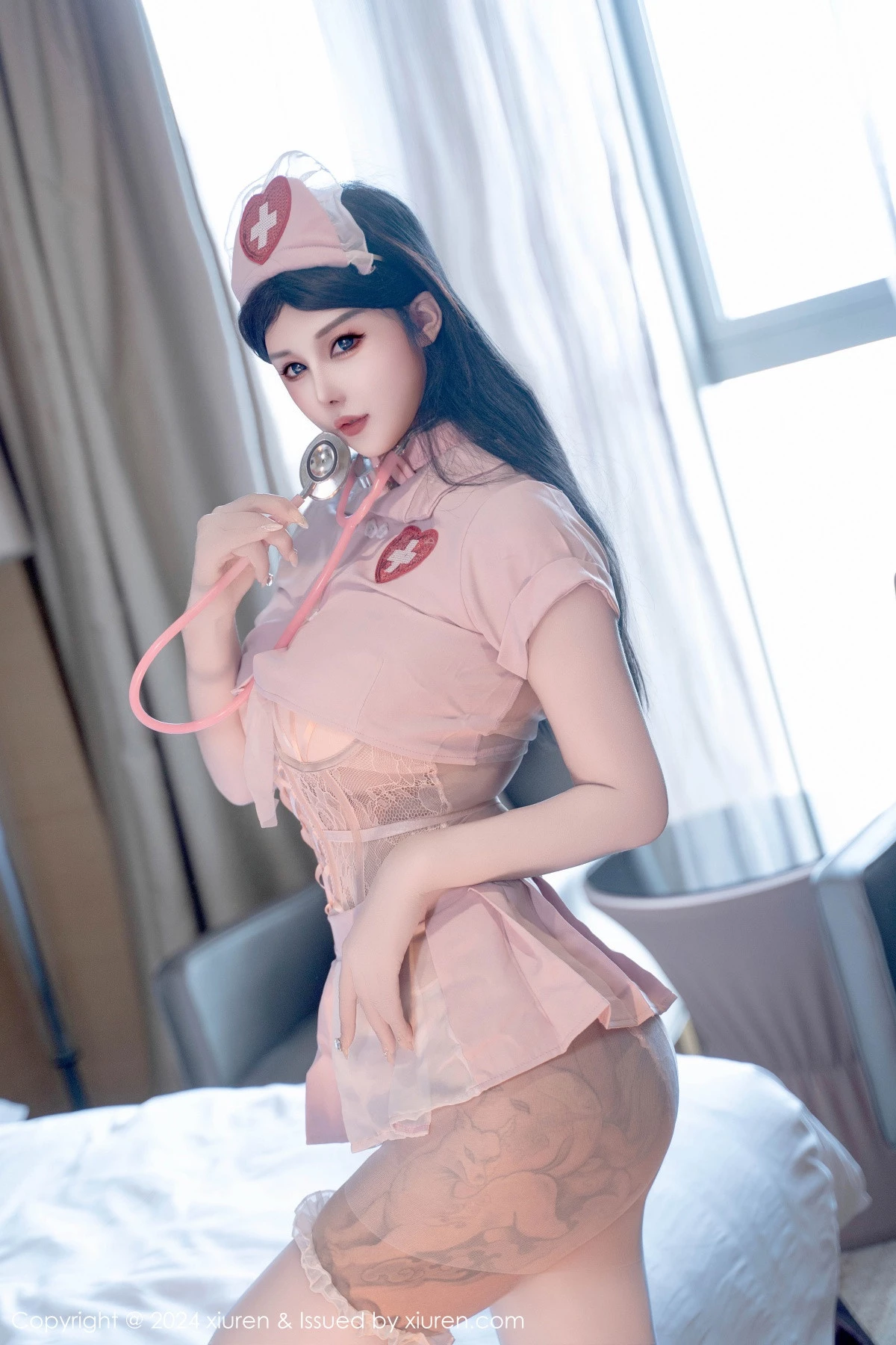 [XiuRen秀人网] 2024.10.08 No.9244 陈芊儿 情趣制服 [91P] NO.12