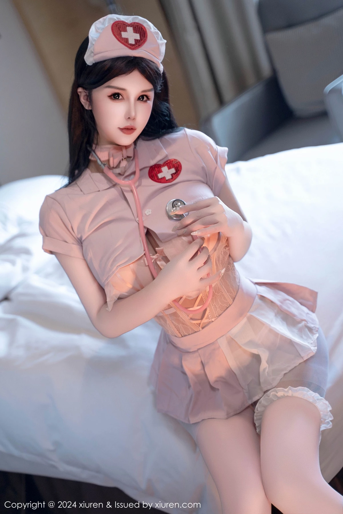 [XiuRen秀人网] 2024.10.08 No.9244 陈芊儿 情趣制服 [91P] NO.7