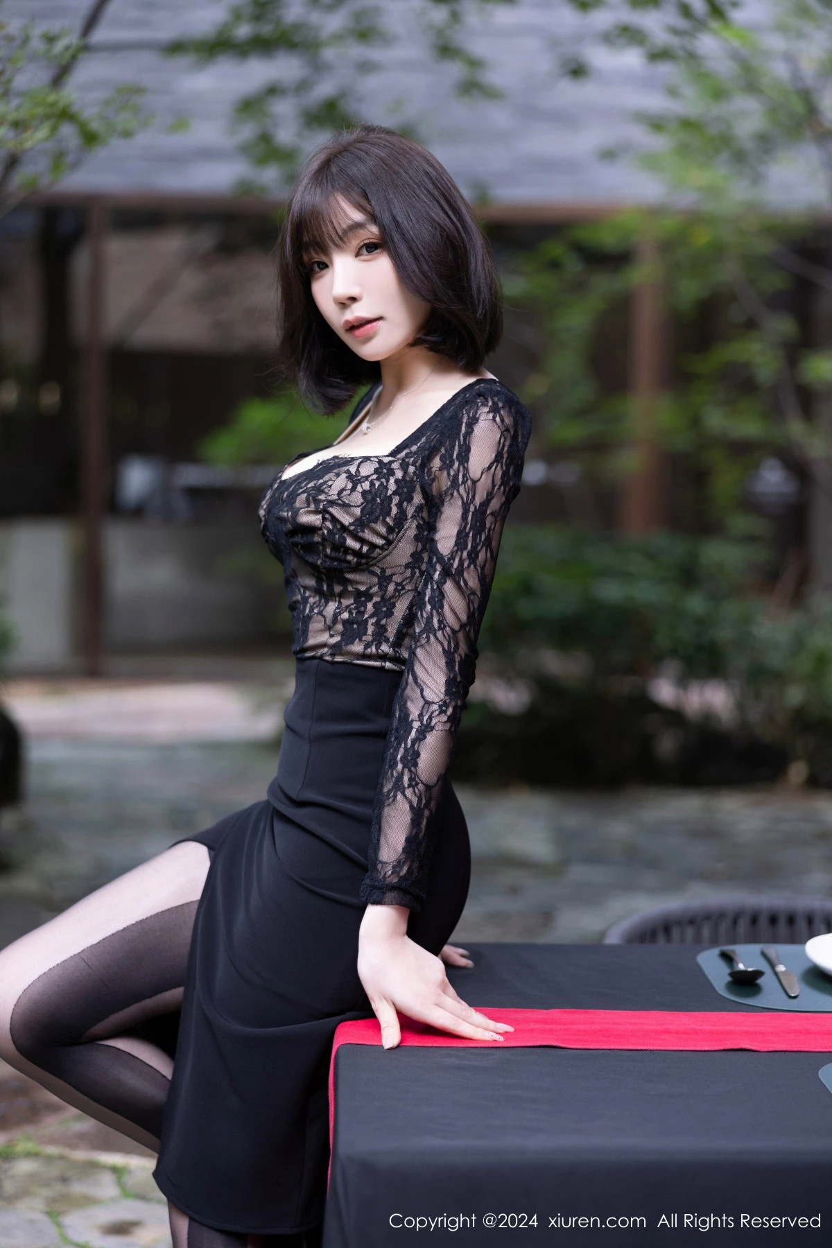 [XiuRen秀人网] 2024.10.09 No.9257 徐莉芝Booty 黑丝美腿 [94P] NO.5