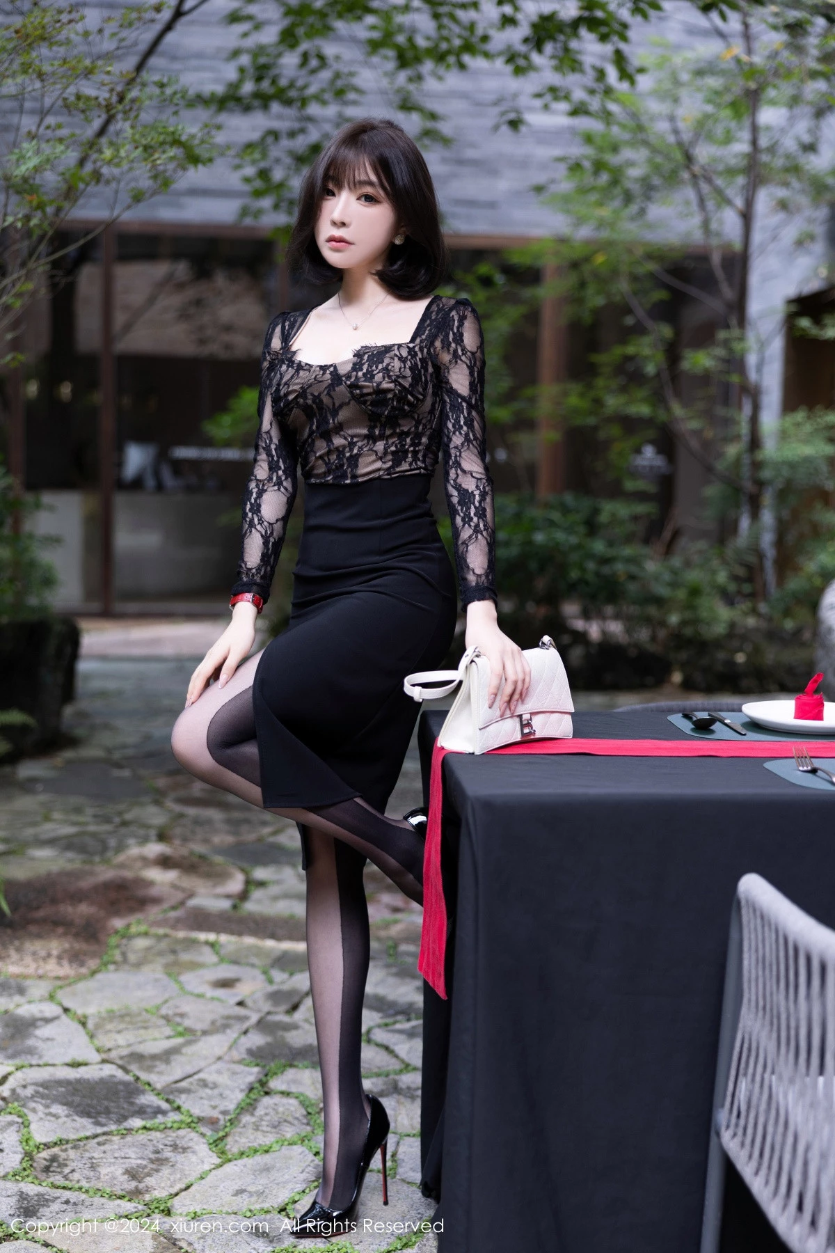 [XiuRen秀人网] 2024.10.09 No.9257 徐莉芝Booty 黑丝美腿 [94P] NO.4