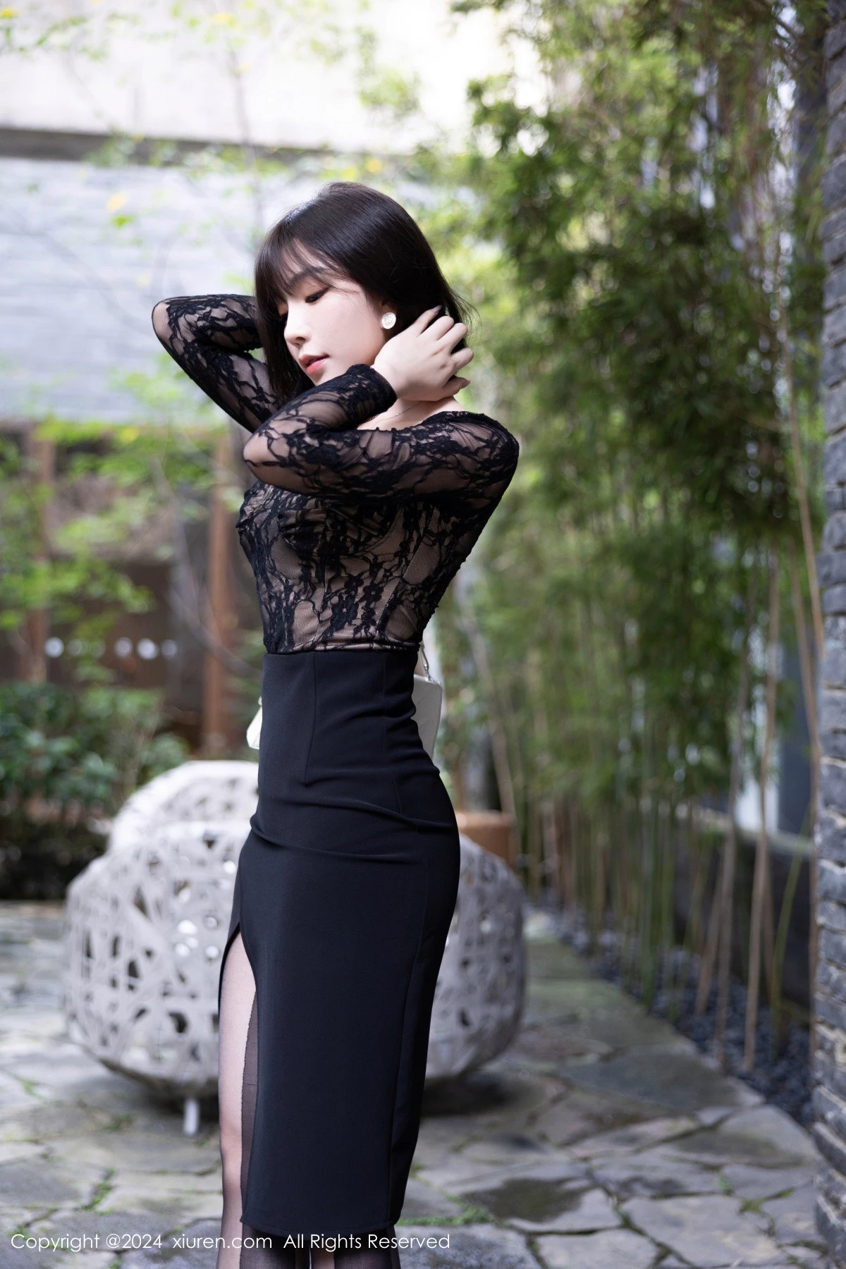 [XiuRen秀人网] 2024.10.09 No.9257 徐莉芝Booty 黑丝美腿 [94P] NO.7