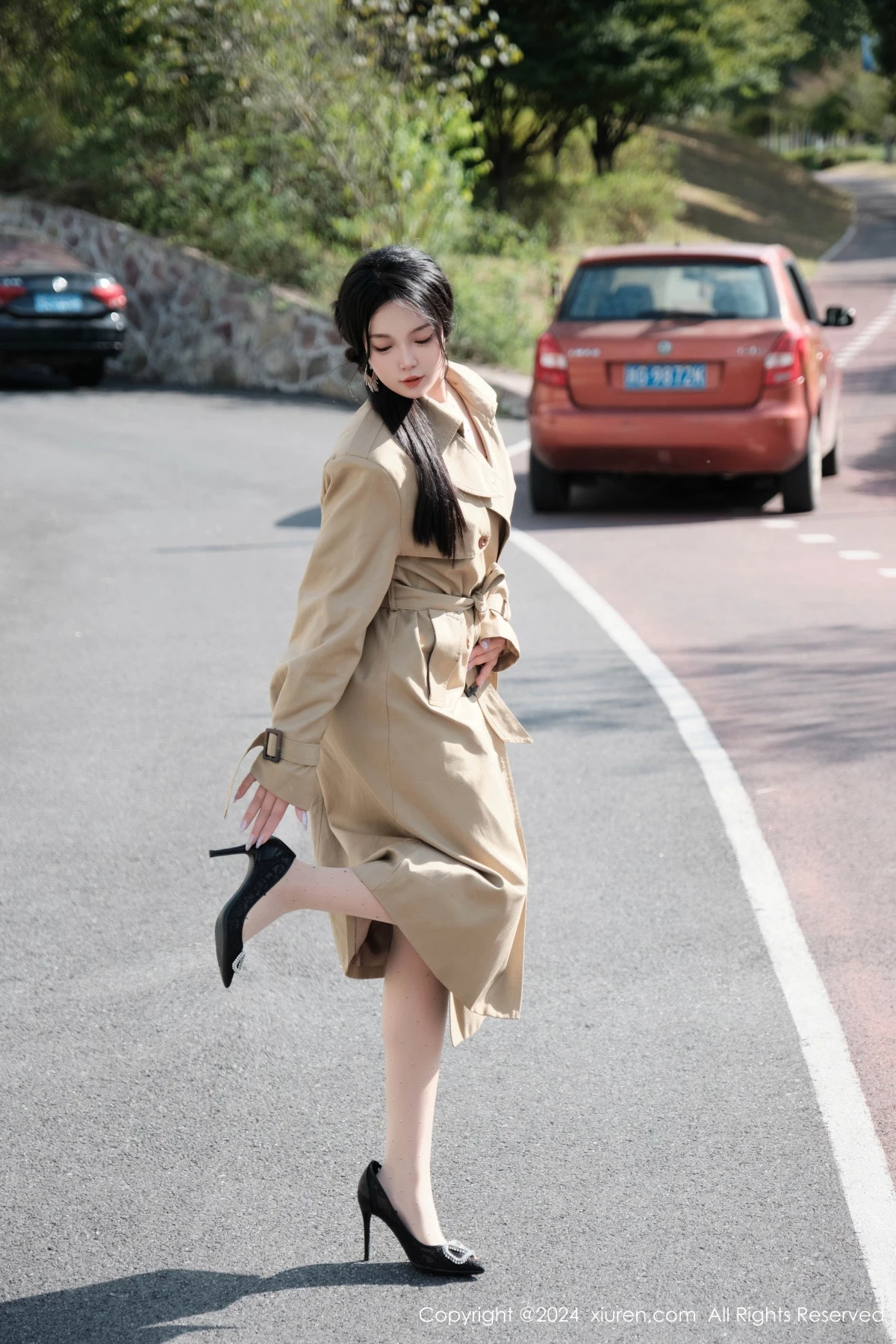 [XiuRen秀人网] 2024.10.10 No.9261 麦田 丝袜美腿 [50P] NO.4