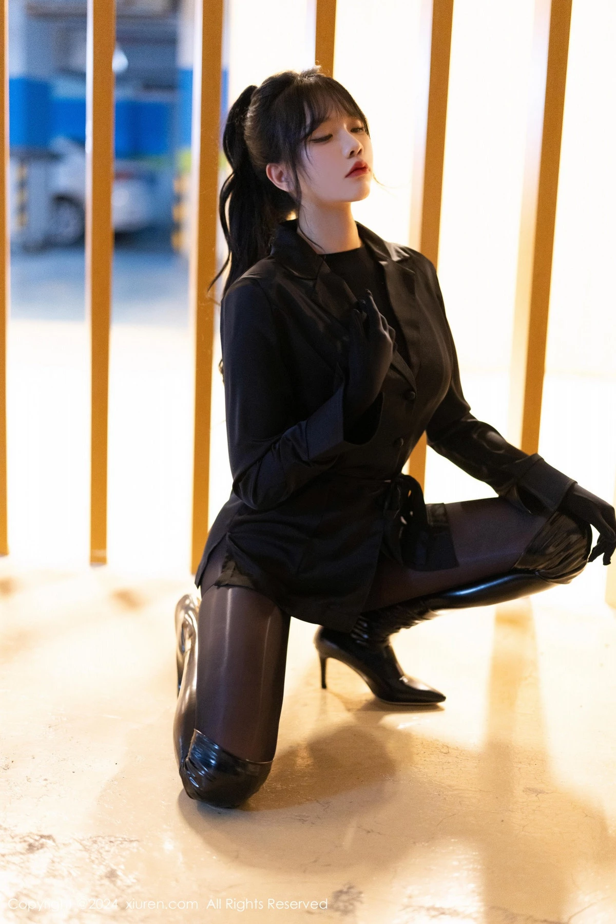 [XiuRen秀人网] 2024.10.12 No.9275 娜比 黑丝美腿 [90P] NO.7