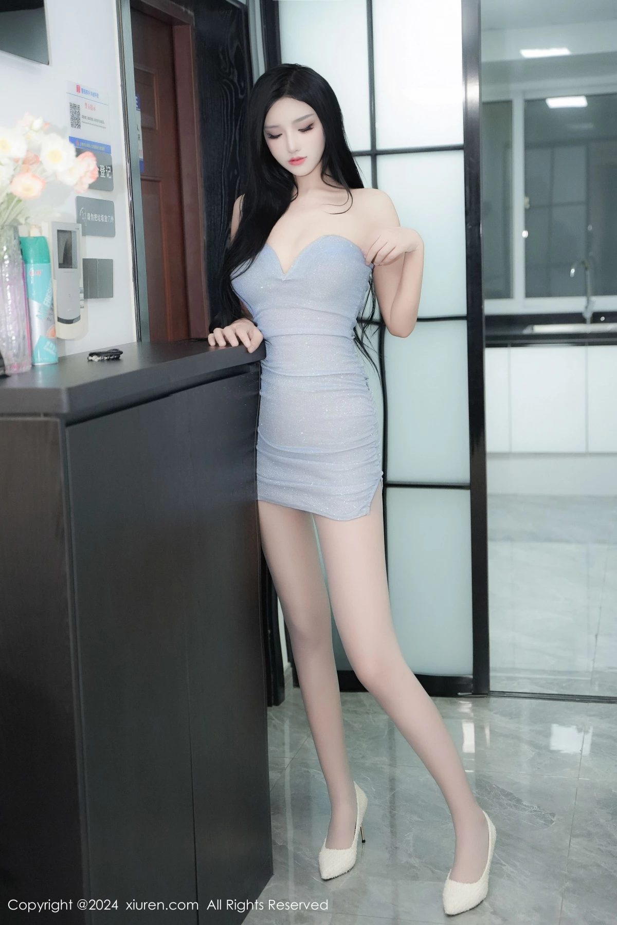 [XiuRen秀人网] 2024.10.14 No.9278 想做你的猫. 黑丝美腿 [79P] NO.7