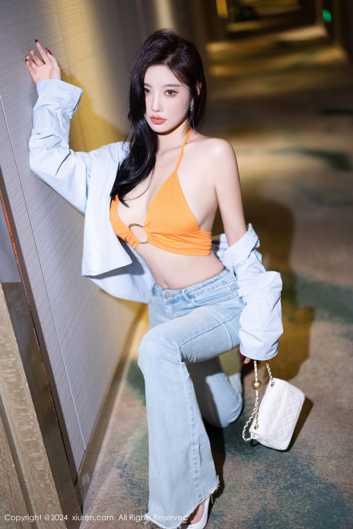 [XiuRen秀人网] 2024.10.14 No.9282 杨晨晨Yome 丝袜美腿 [80P] NO.8