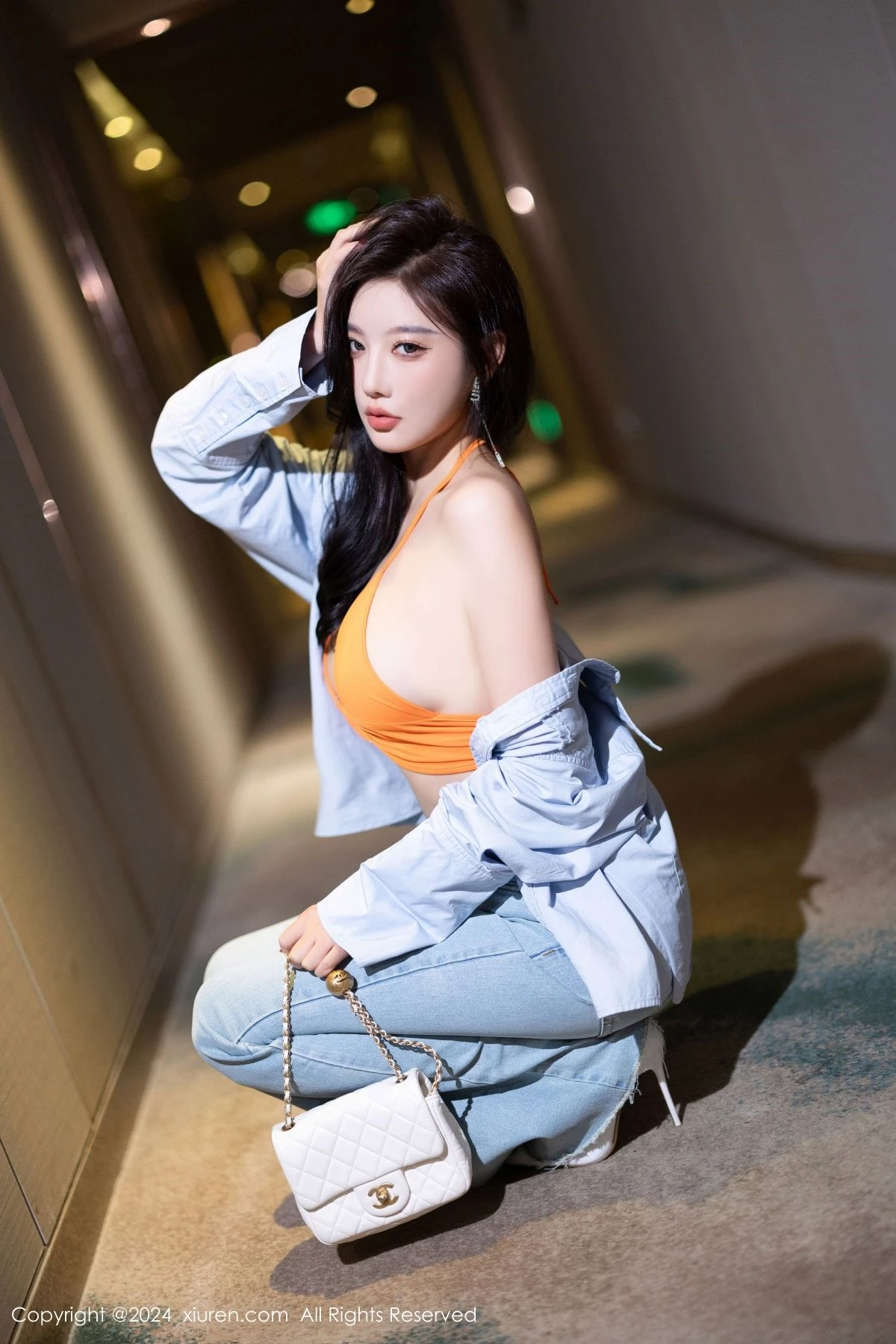 [XiuRen秀人网] 2024.10.14 No.9282 杨晨晨Yome 丝袜美腿 [80P] NO.5