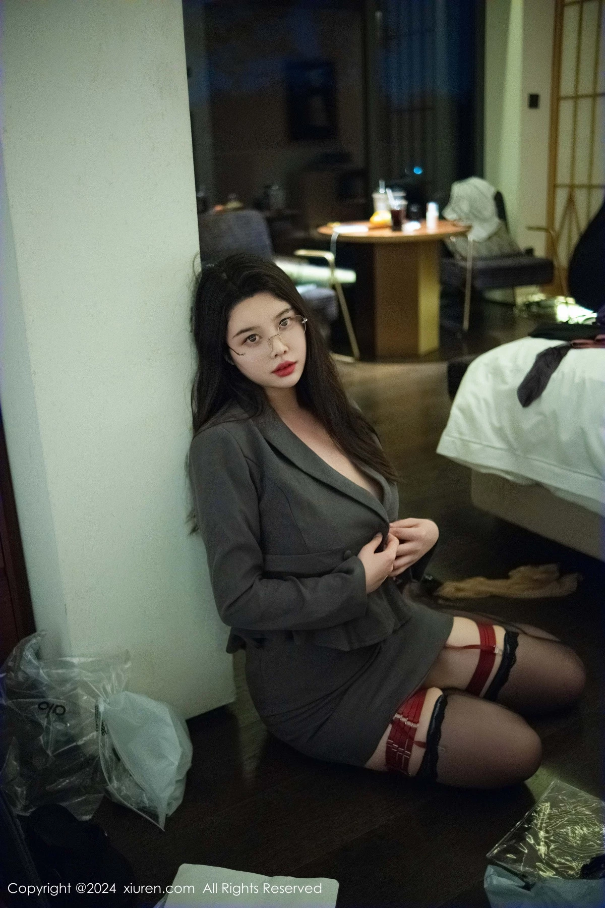 [XiuRen秀人网] 2024.10.15 No.9287 樱桃小犊子 黑丝美臀 [47P] NO.3