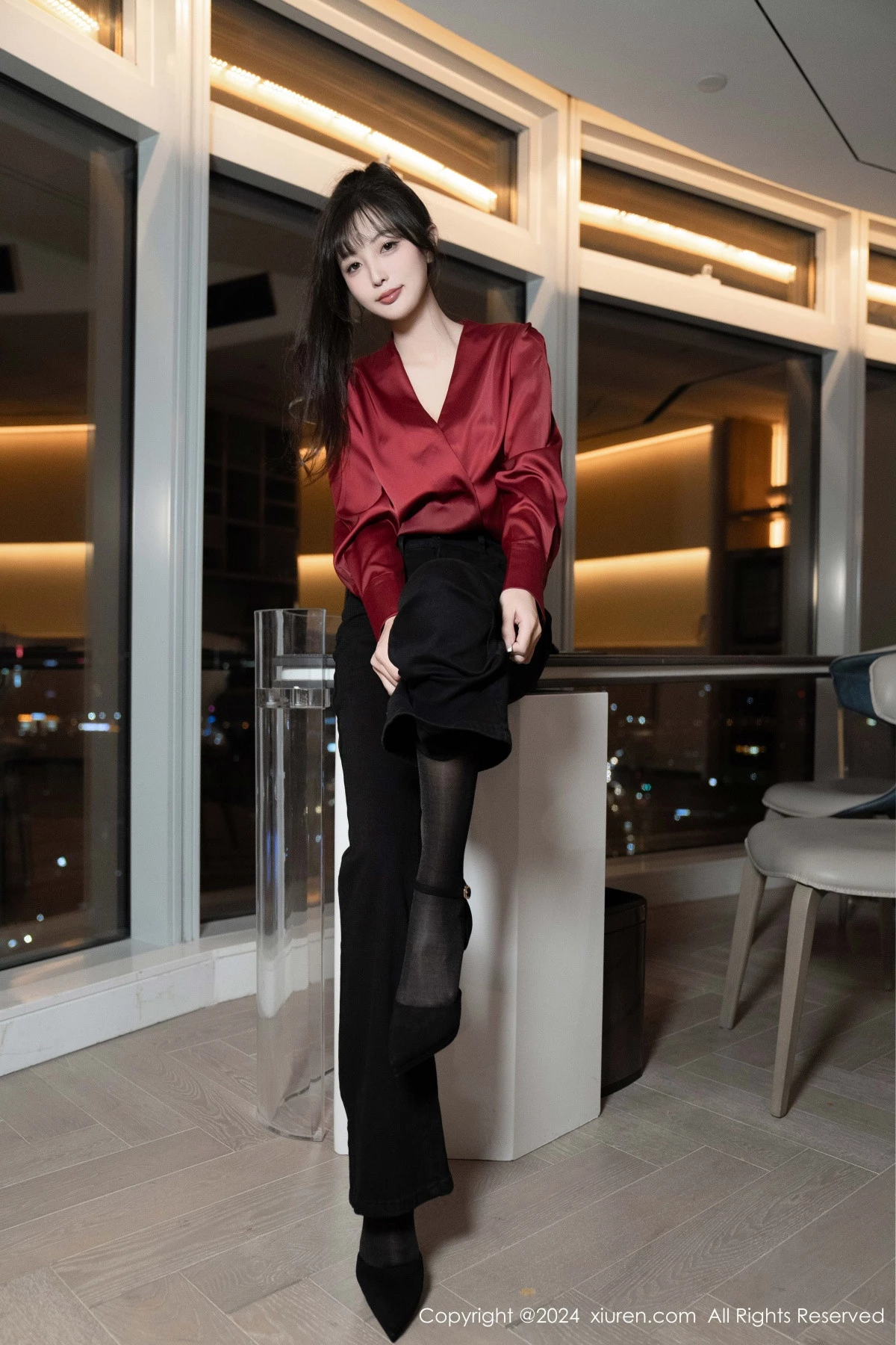 [XiuRen秀人网] 2024.10.16 No.9299 林星阑 黑丝美腿 [94P] NO.10