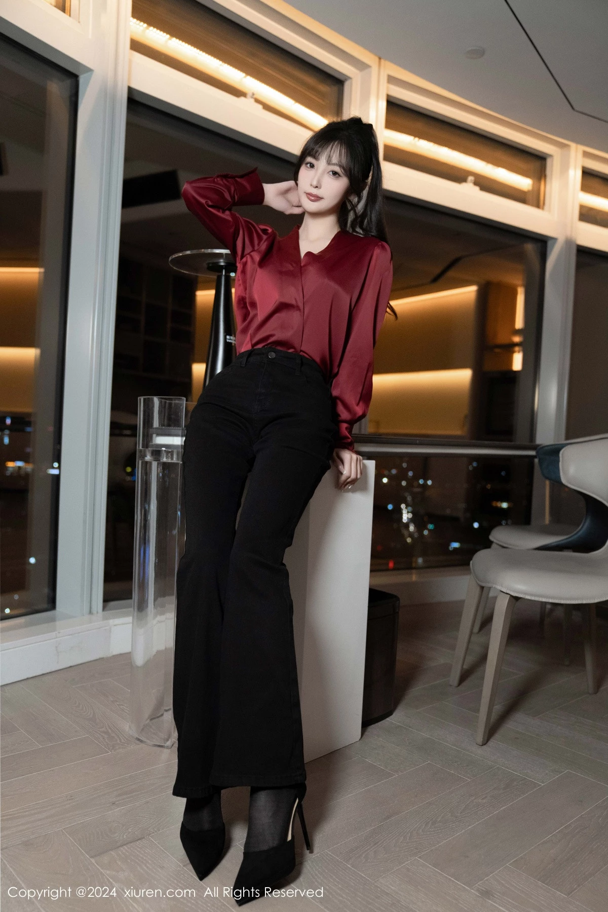 [XiuRen秀人网] 2024.10.16 No.9299 林星阑 黑丝美腿 [94P] NO.11