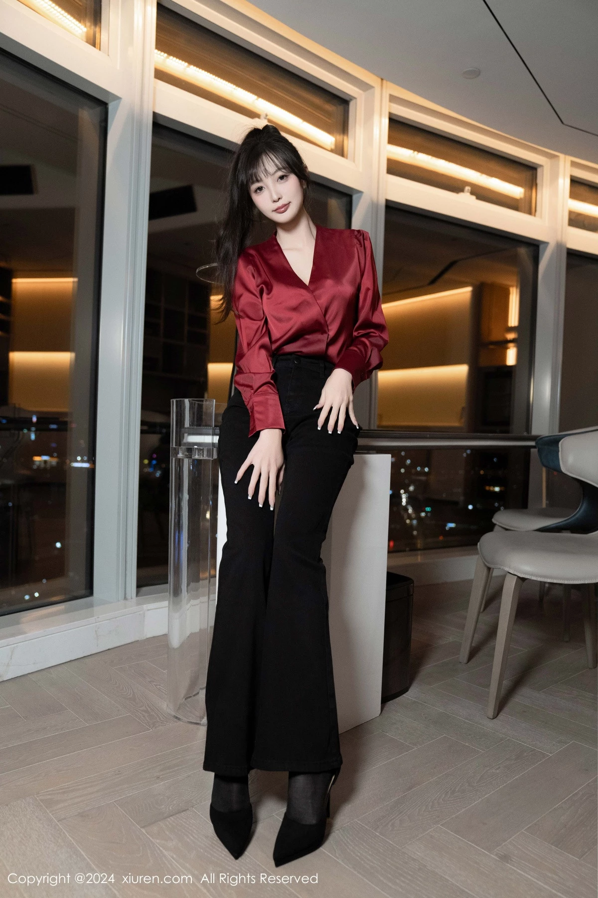 [XiuRen秀人网] 2024.10.16 No.9299 林星阑 黑丝美腿 [94P] NO.12