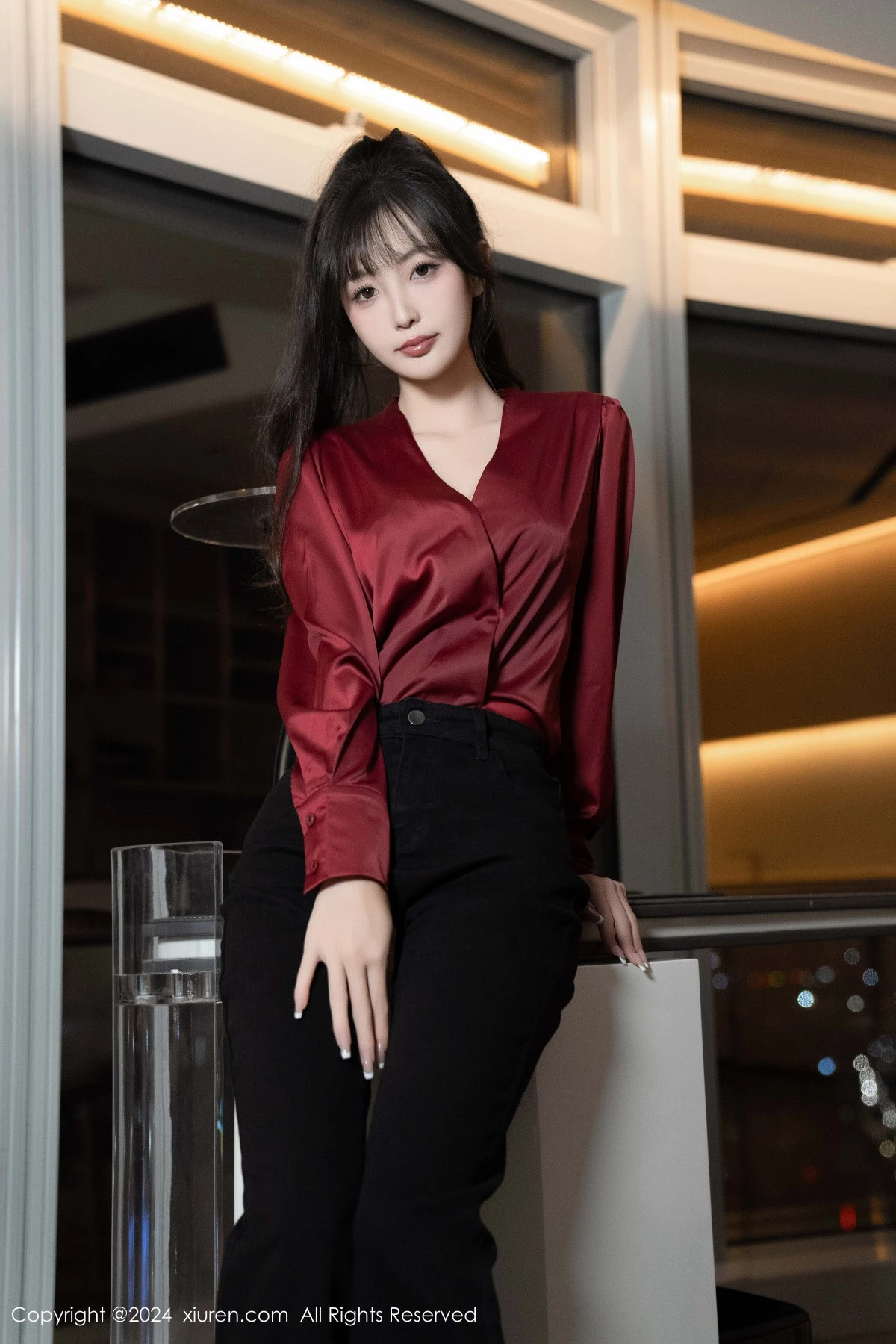 [XiuRen秀人网] 2024.10.16 No.9299 林星阑 黑丝美腿 [94P] NO.9