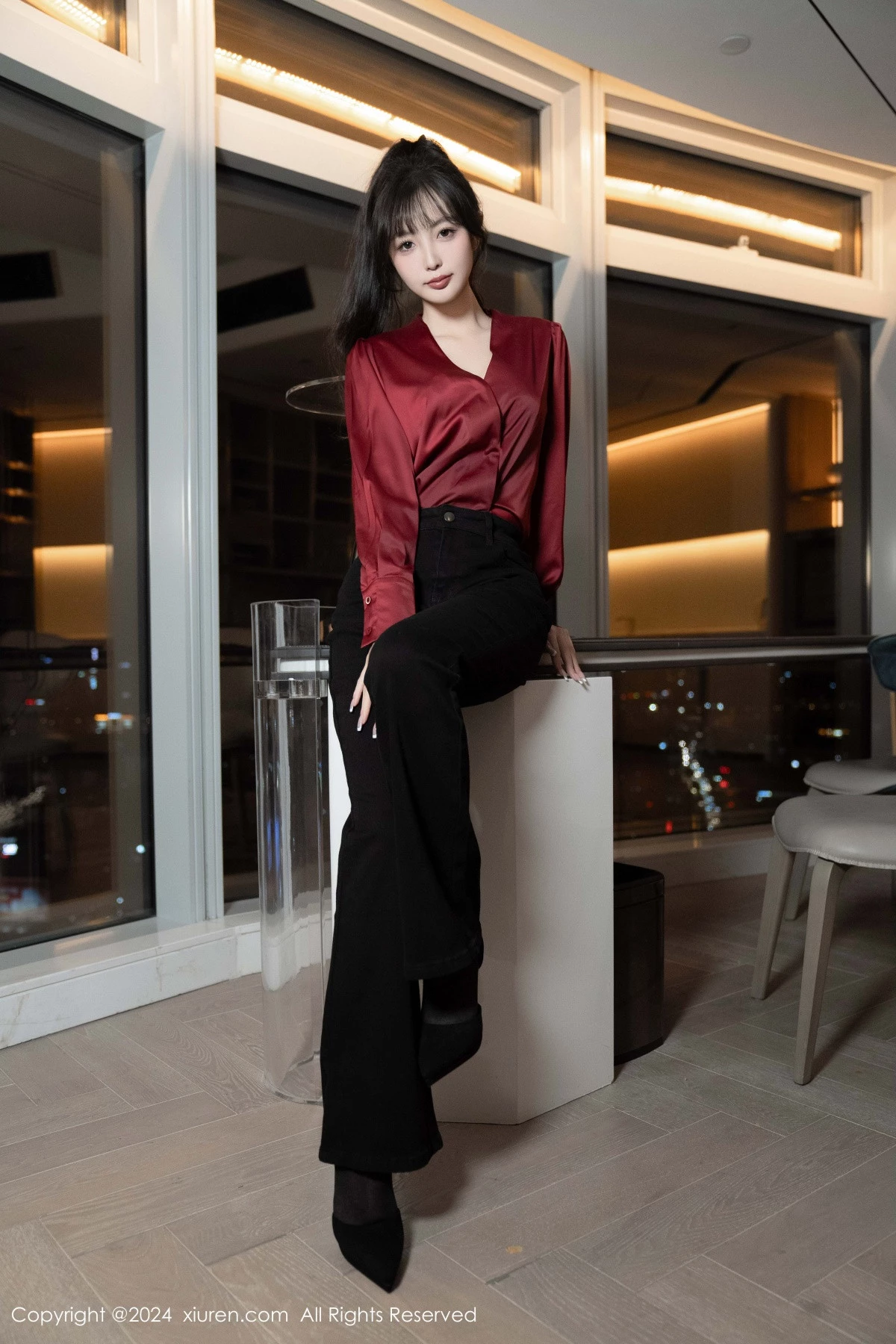 [XiuRen秀人网] 2024.10.16 No.9299 林星阑 黑丝美腿 [94P] NO.8