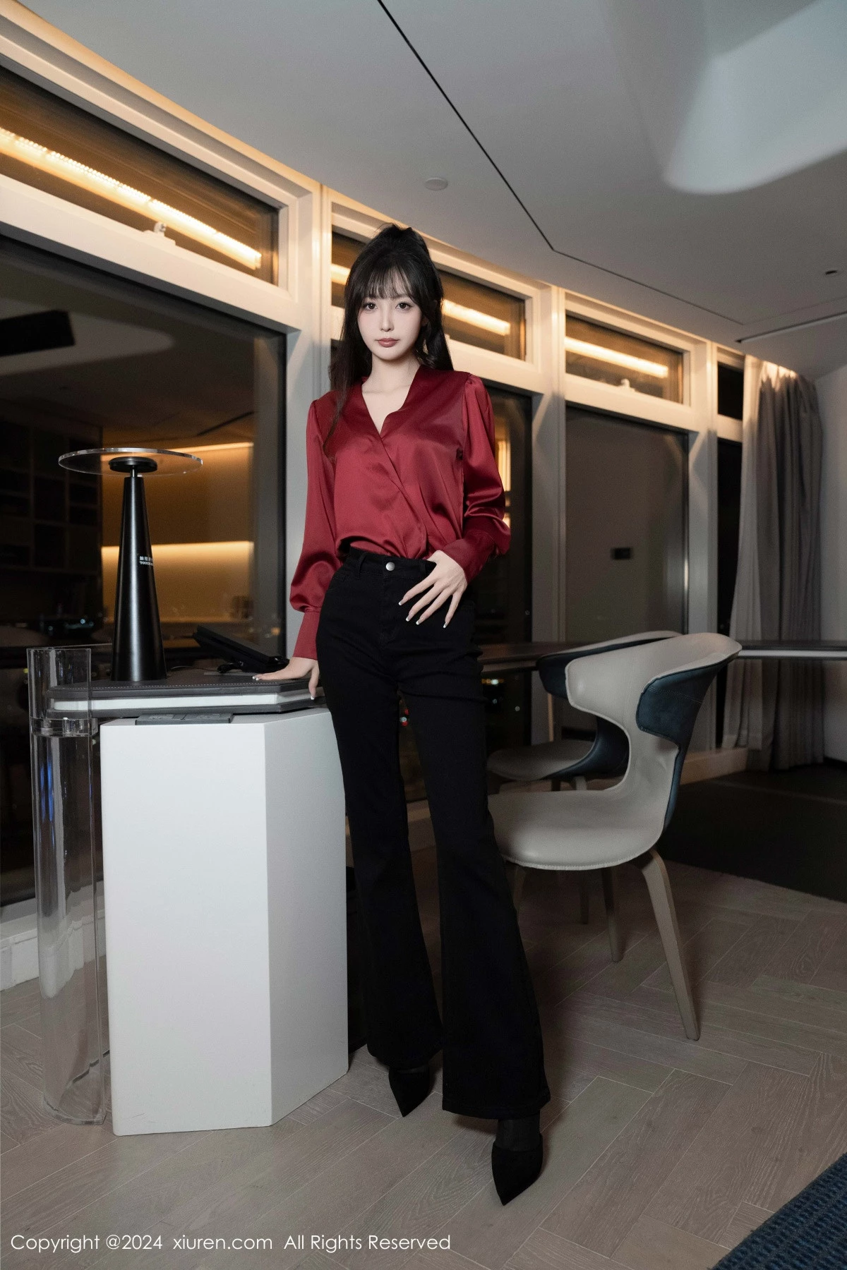 [XiuRen秀人网] 2024.10.16 No.9299 林星阑 黑丝美腿 [94P] NO.7