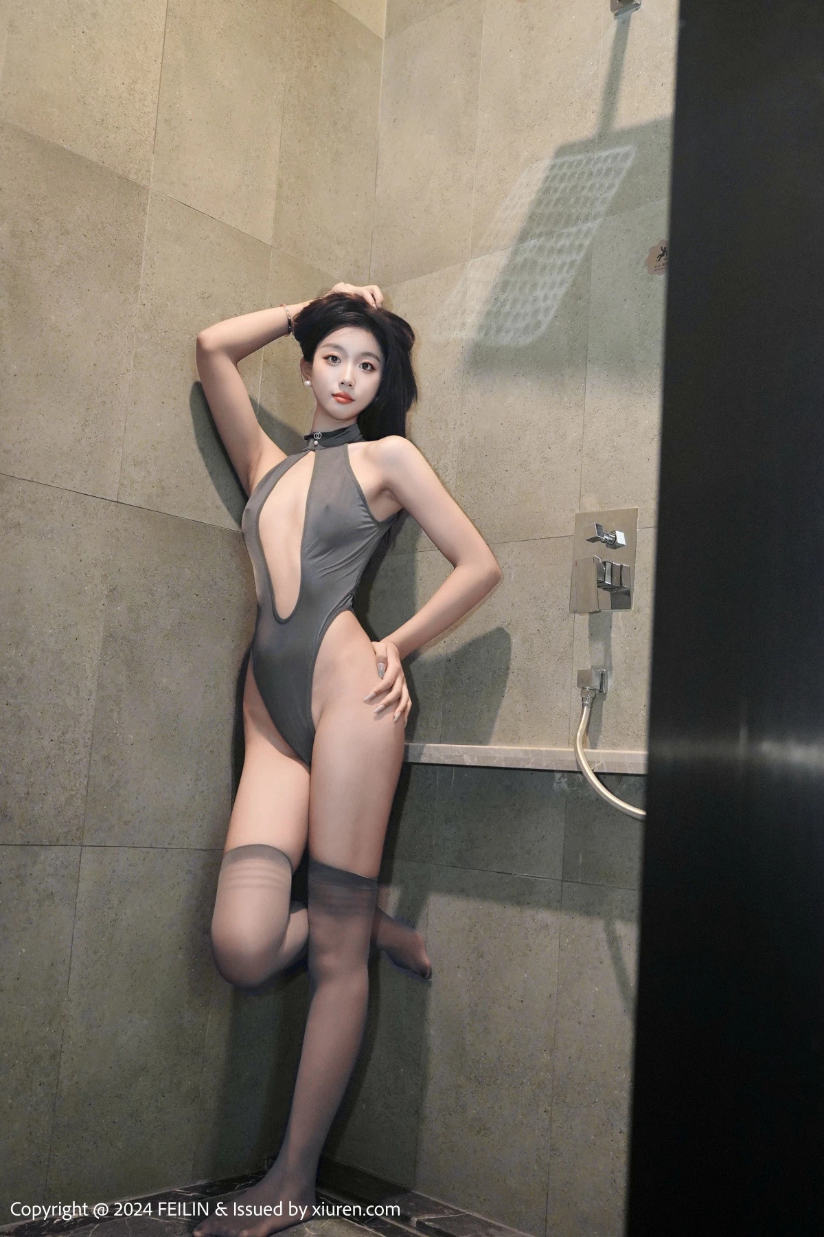 [FEILIN嗲囡囡] 2024.10.17 VOL.474 江念鱼 美腿丝袜 [71P] NO.9