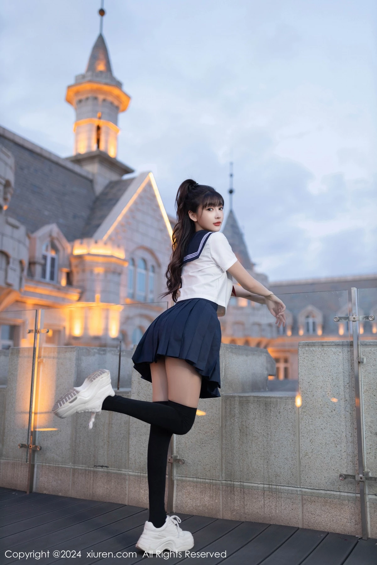 [XiuRen秀人网] 2024.10.17 No.9305 陆萱萱 丝袜美腿 [80P] NO.12