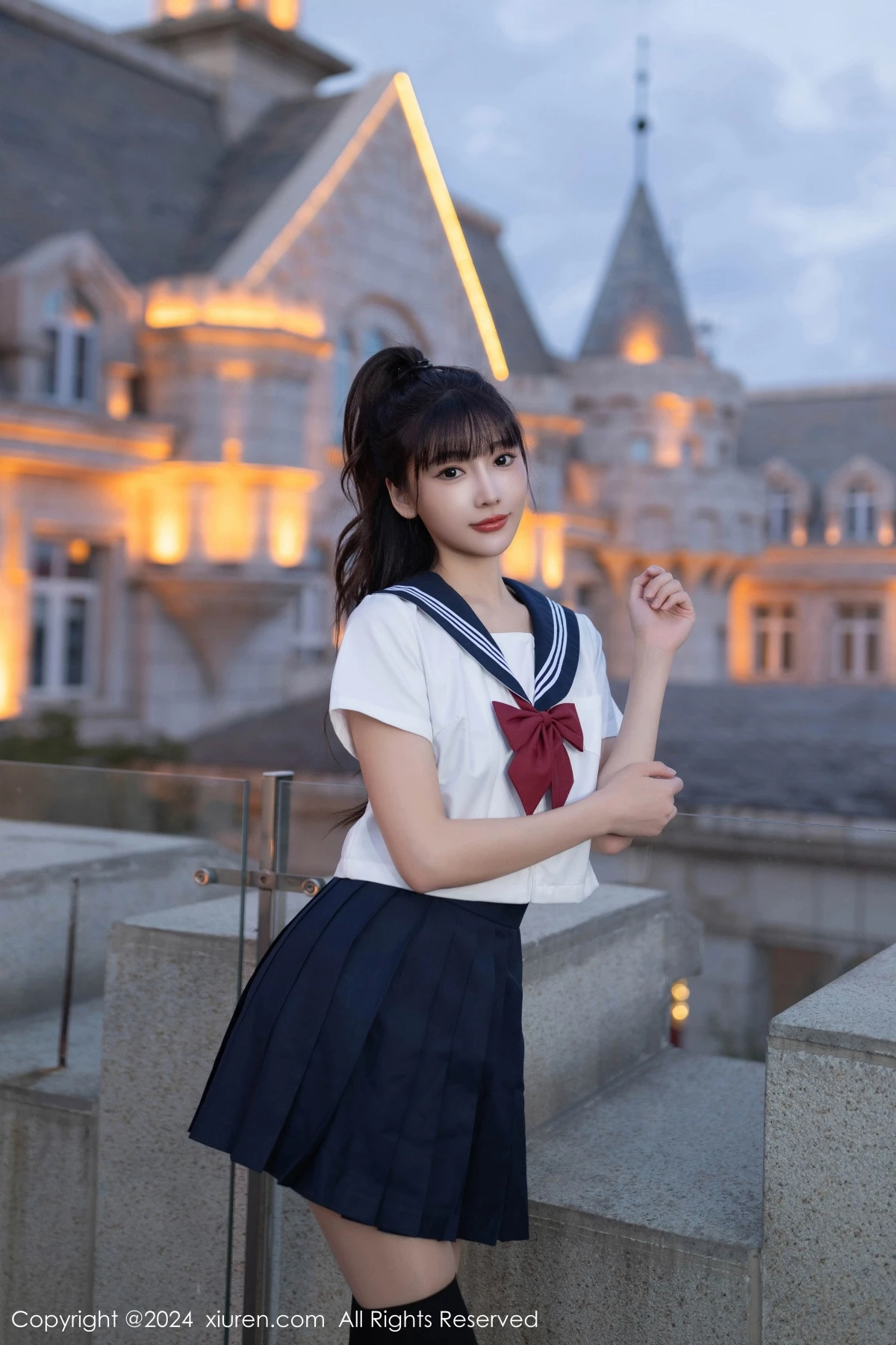 [XiuRen秀人网] 2024.10.17 No.9305 陆萱萱 丝袜美腿 [80P] NO.11