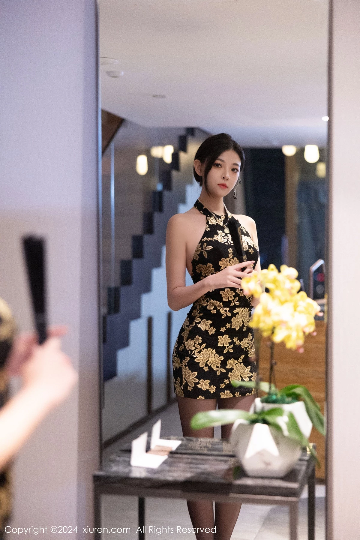 [XiuRen秀人网] 2024.10.17 No.9304 初梦瑶 黑丝美腿 [95P] NO.6