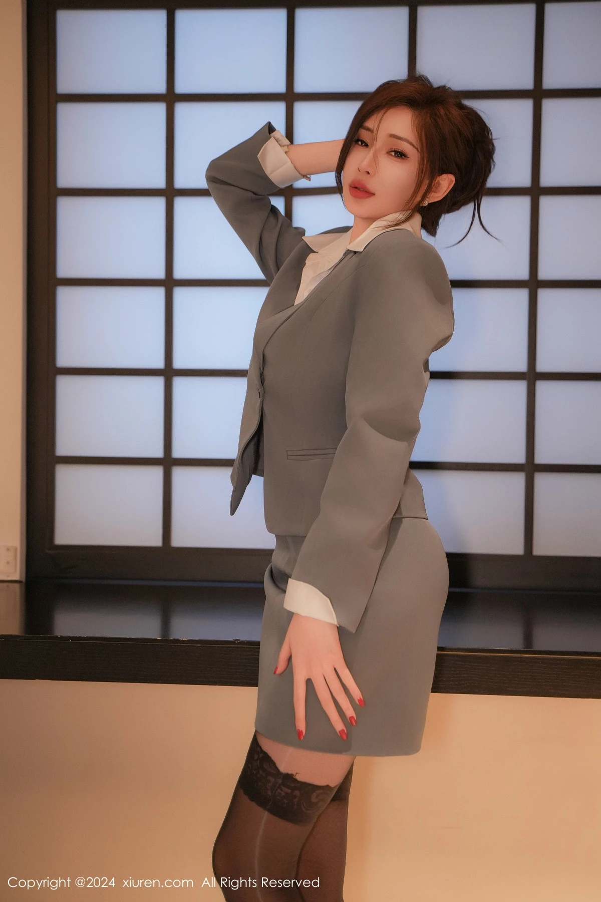 [XiuRen秀人网] 2024.10.18 No.9307 奶瓶土肥圆 美腿黑丝 [80P] NO.11