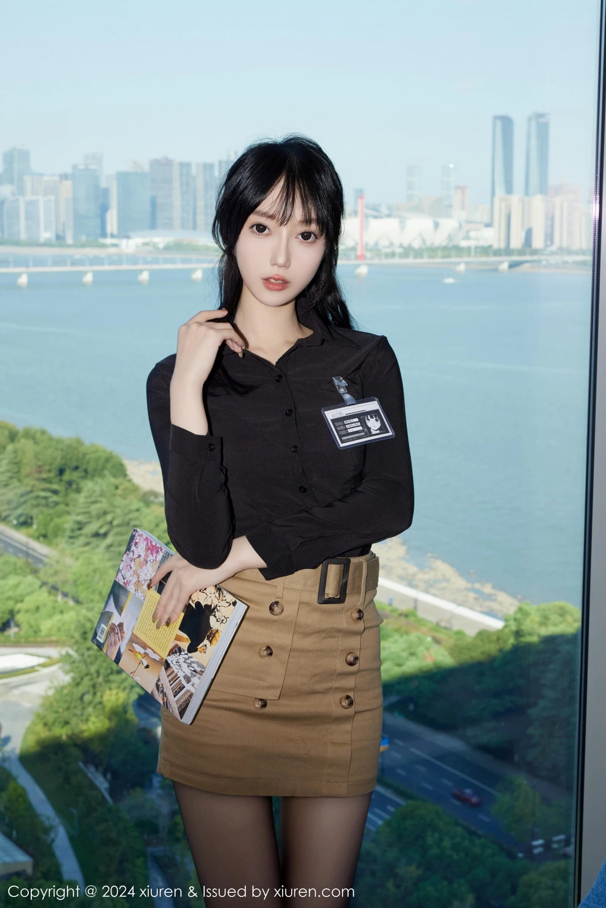 [XiuRen秀人网] 2024.10.18 No.9309 玥儿玥er 短裙黑丝 [72P] NO.5