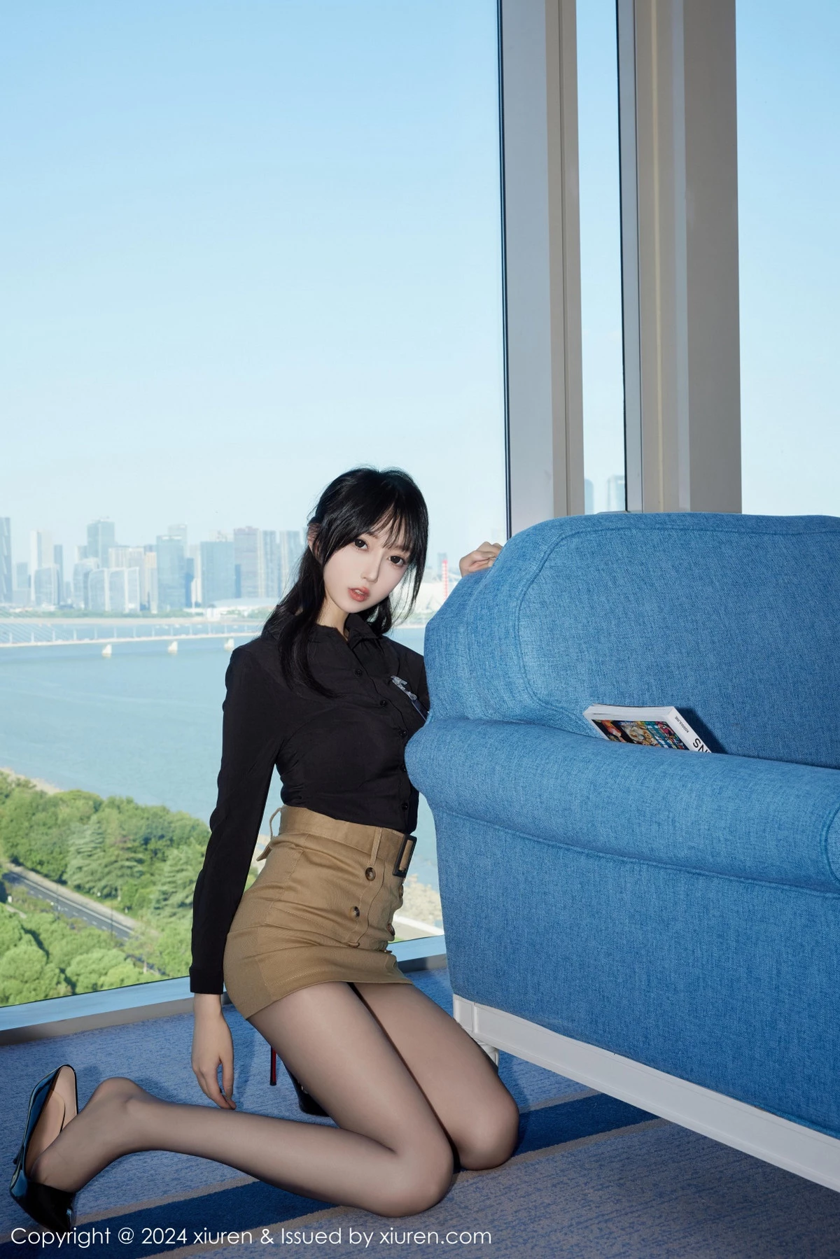 [XiuRen秀人网] 2024.10.18 No.9309 玥儿玥er 短裙黑丝 [72P] NO.12