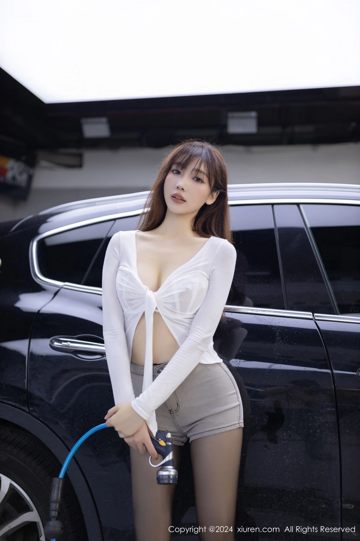 [XiuRen秀人网] 2024.09.19 No.9181 陆萱萱 户外洗车 [80P] NO.4