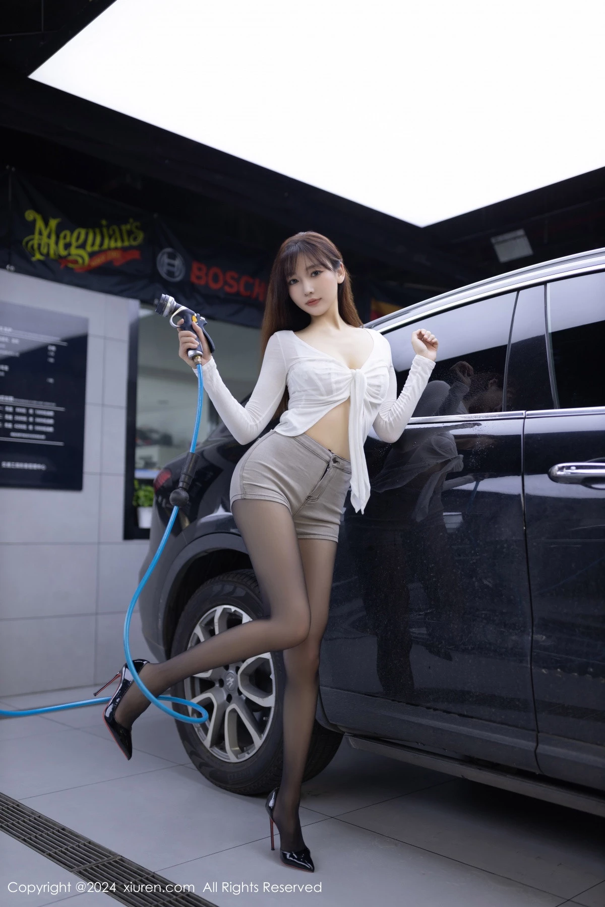 [XiuRen秀人网] 2024.09.19 No.9181 陆萱萱 户外洗车 [80P] NO.3