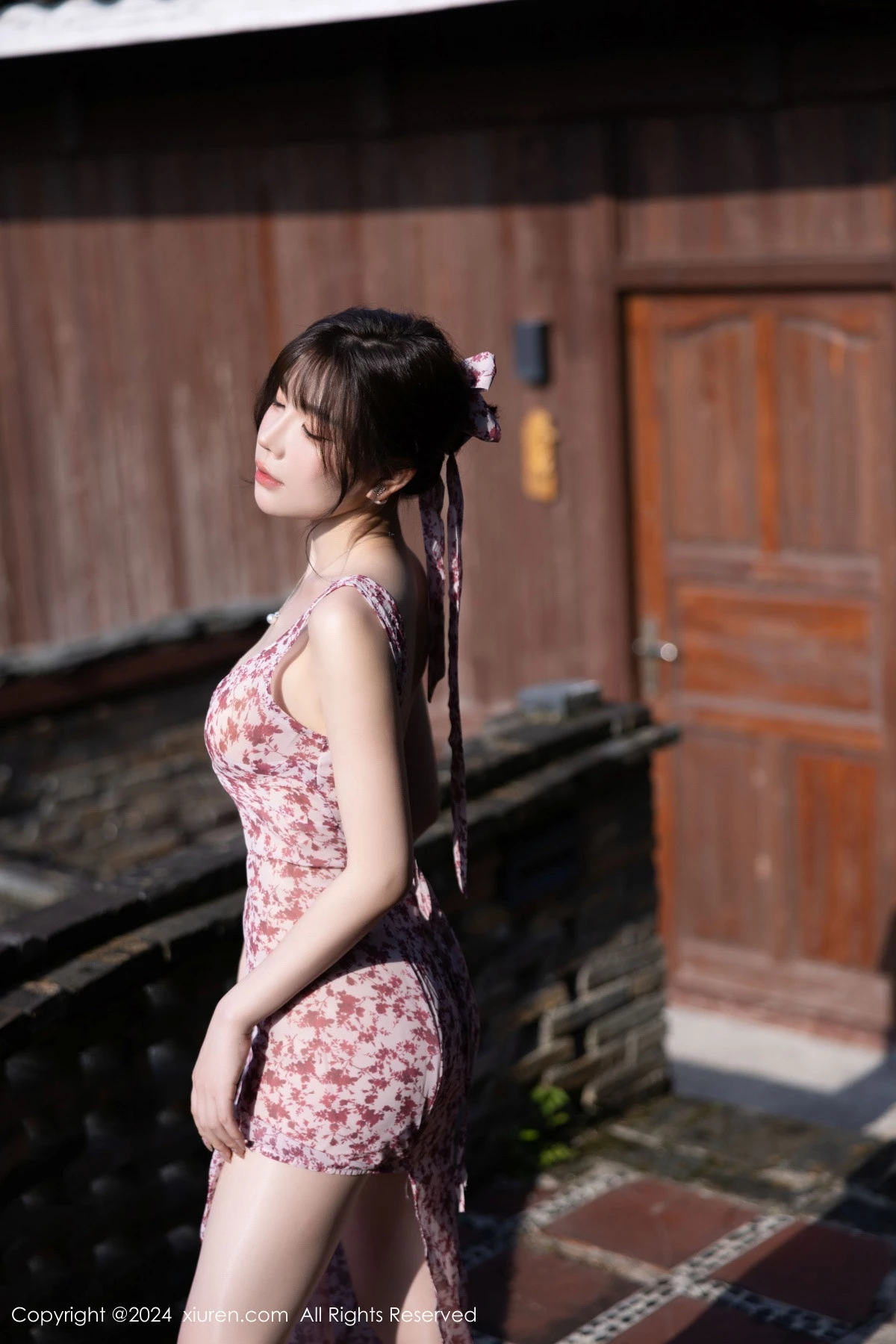 [XiuRen秀人网] 2024.09.23 No.9195 徐莉芝Booty 美腿黑丝 [100P] NO.8