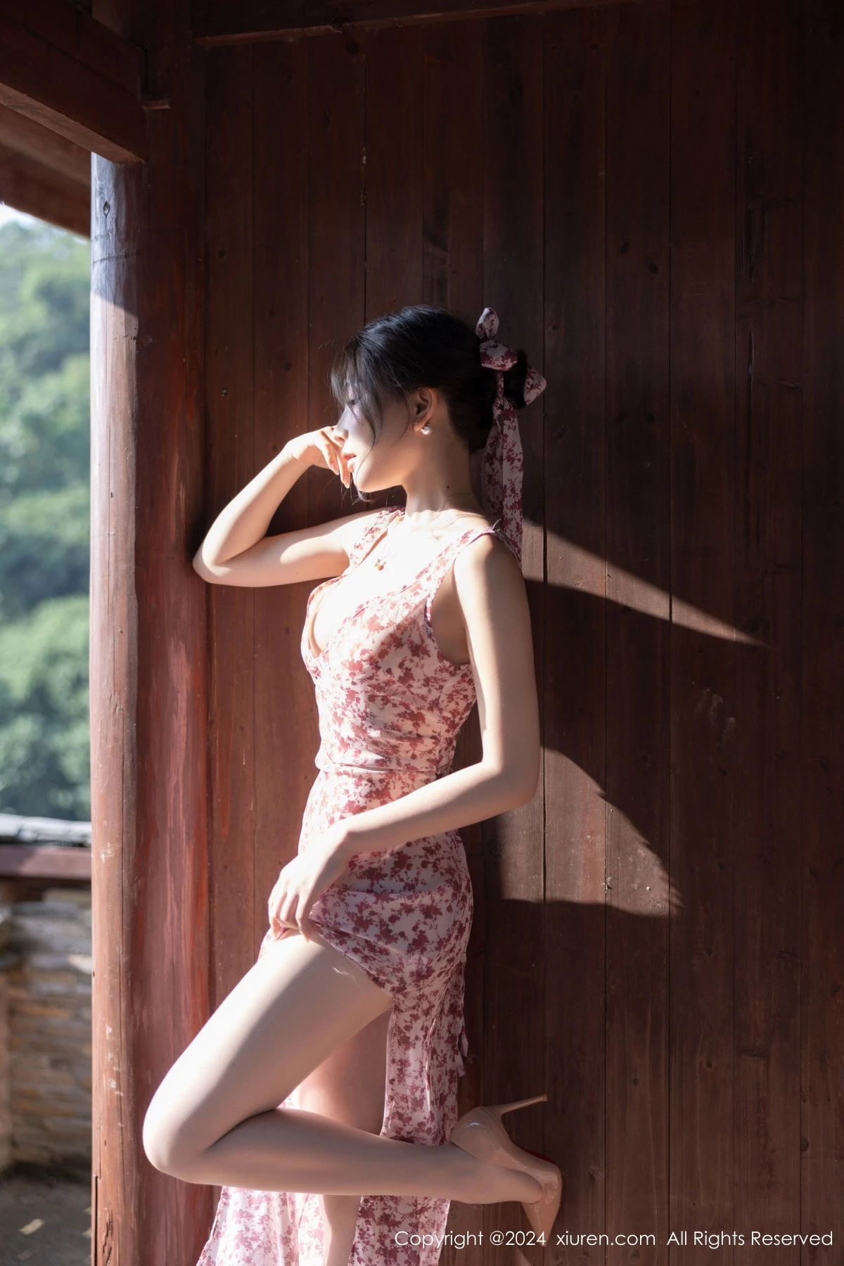 [XiuRen秀人网] 2024.09.23 No.9195 徐莉芝Booty 美腿黑丝 [100P] NO.6