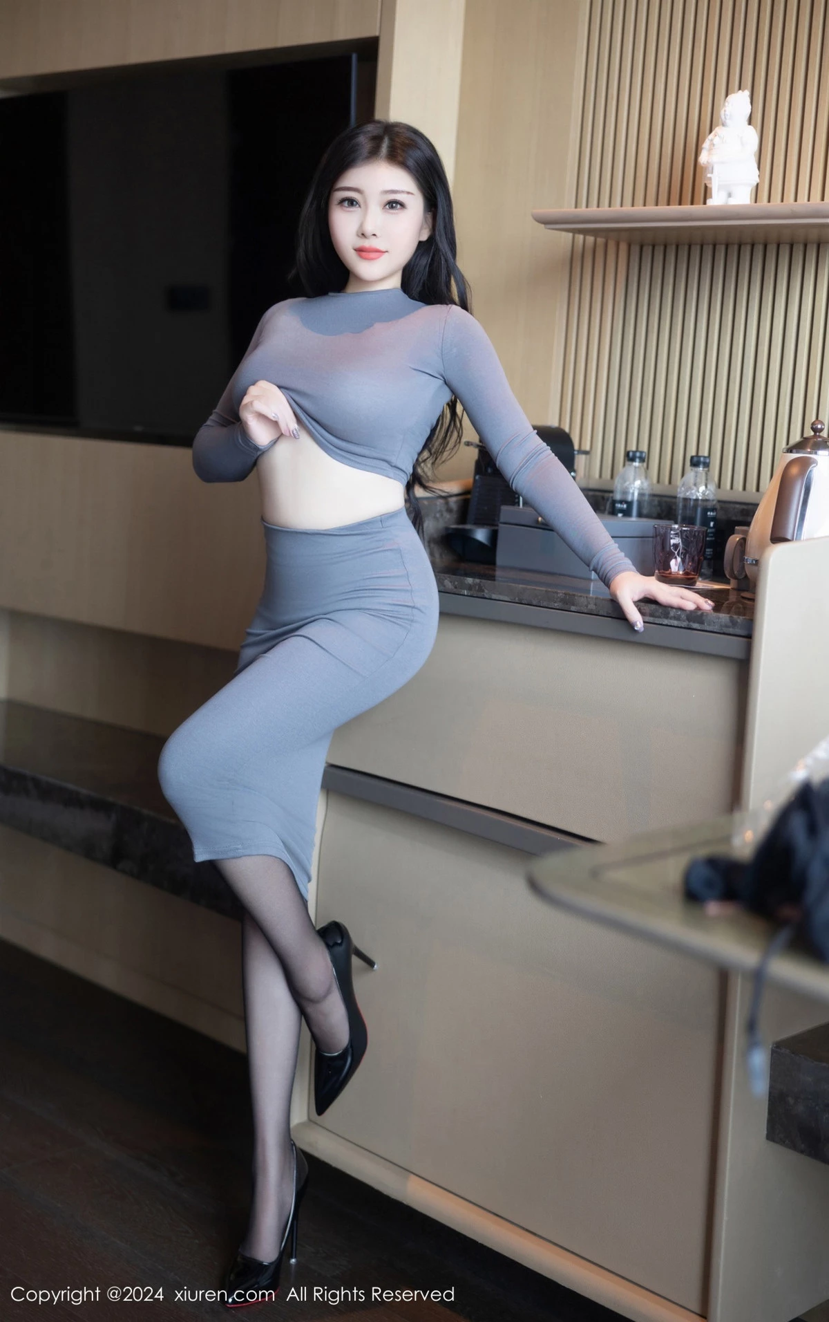 [XiuRen秀人网] 2024.10.22 No.9325 白洁Bessie 丝袜美臀 [80P] NO.10