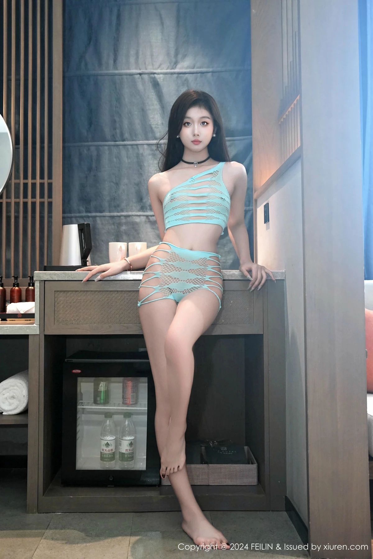[FEILIN嗲囡囡] 2024.11.07 VOL.482 江念鱼 美腿性感 [60P] NO.4