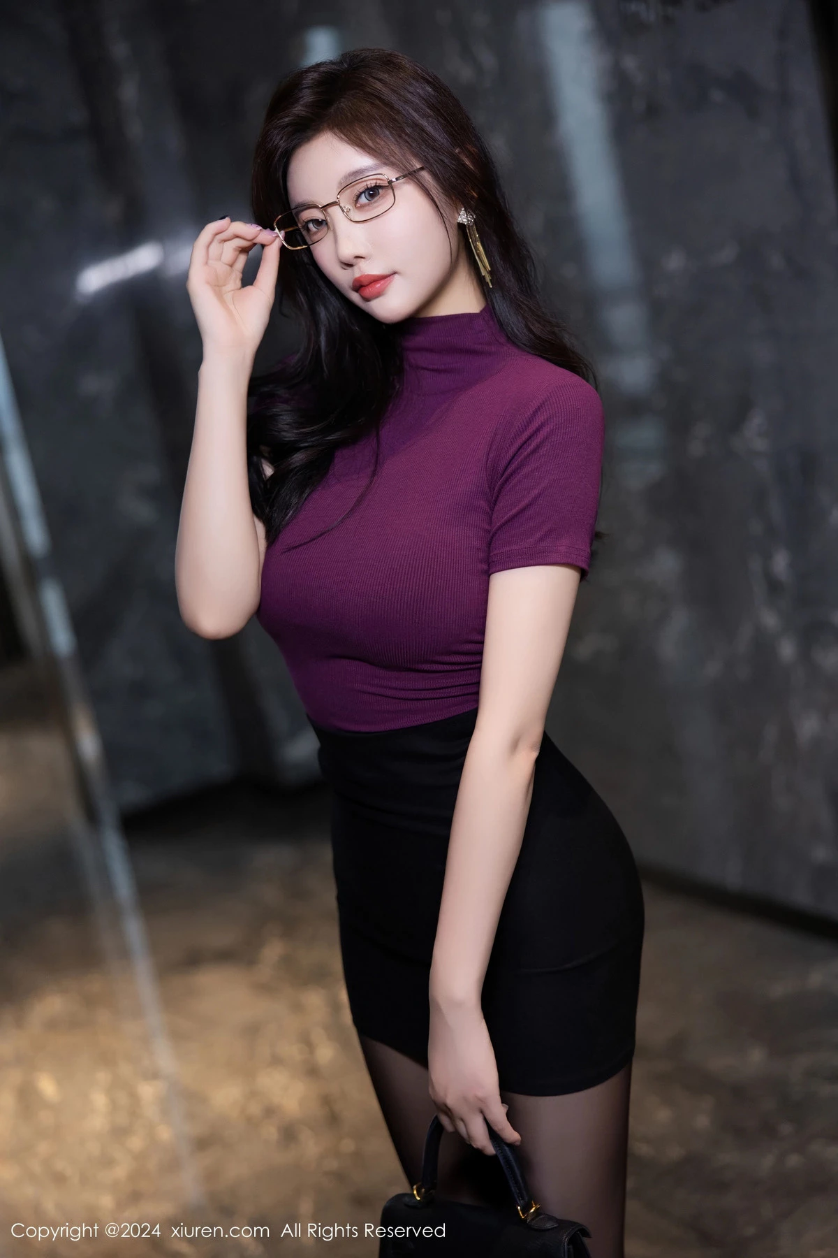 [XiuRen秀人网] 2024.11.08 No.9421 杨晨晨Yome 黑丝美腿 [80P] NO.12