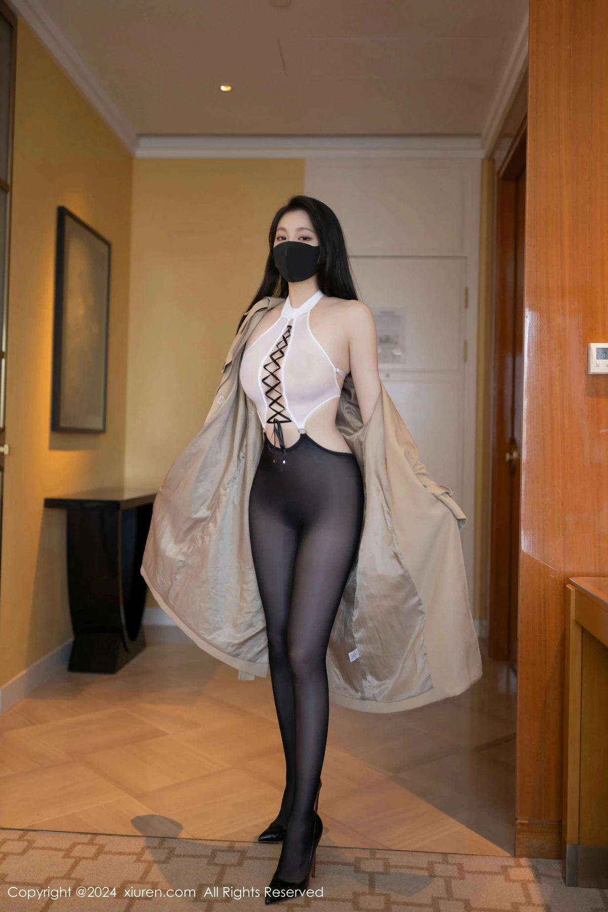 [XiuRen秀人网] 2024.11.12 No.9436 安然anran 黑丝美腿 [80P] NO.8