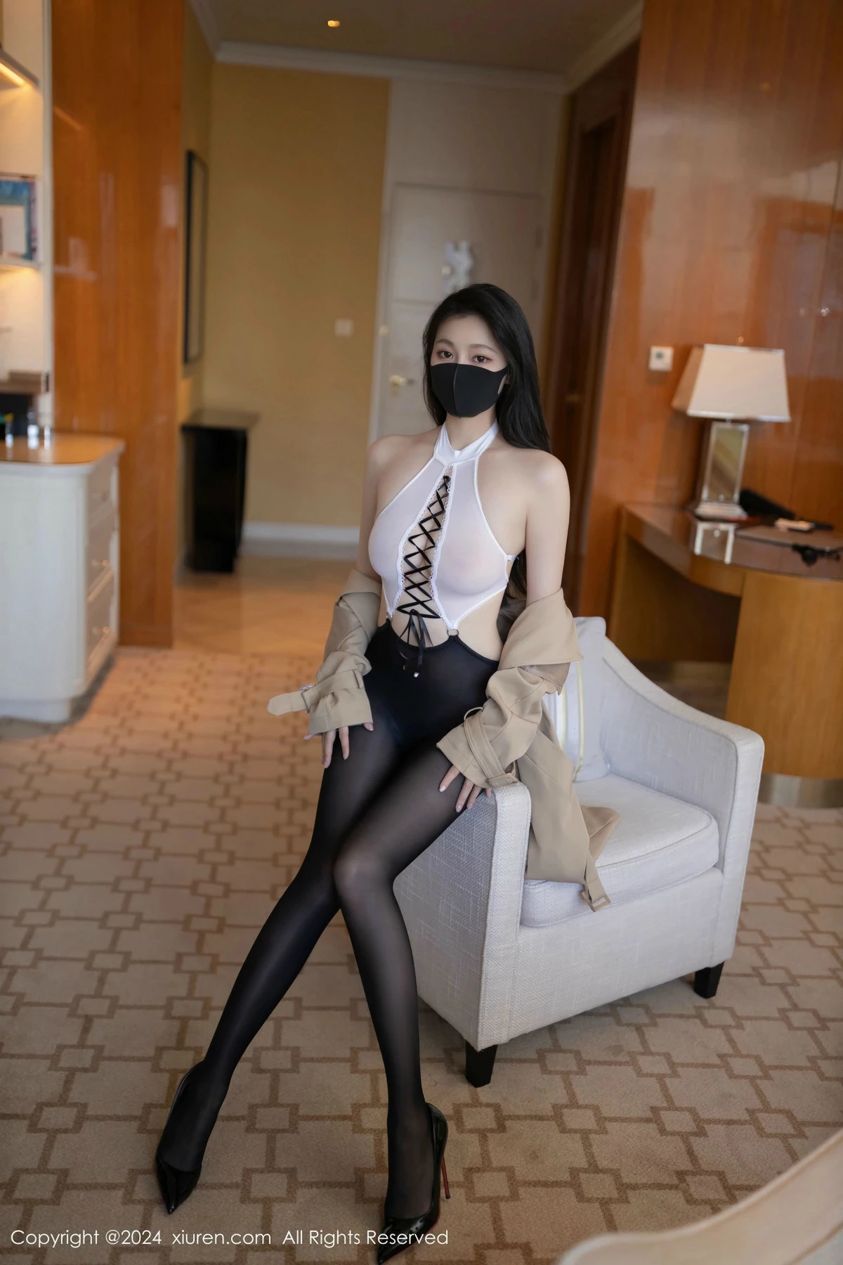 [XiuRen秀人网] 2024.11.12 No.9436 安然anran 黑丝美腿 [80P] NO.11