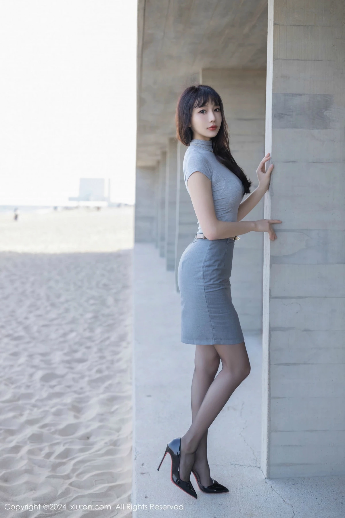 [XiuRen秀人网] 2024.11.14 No.9450 陆萱萱 黑丝美腿 [80P] NO.3