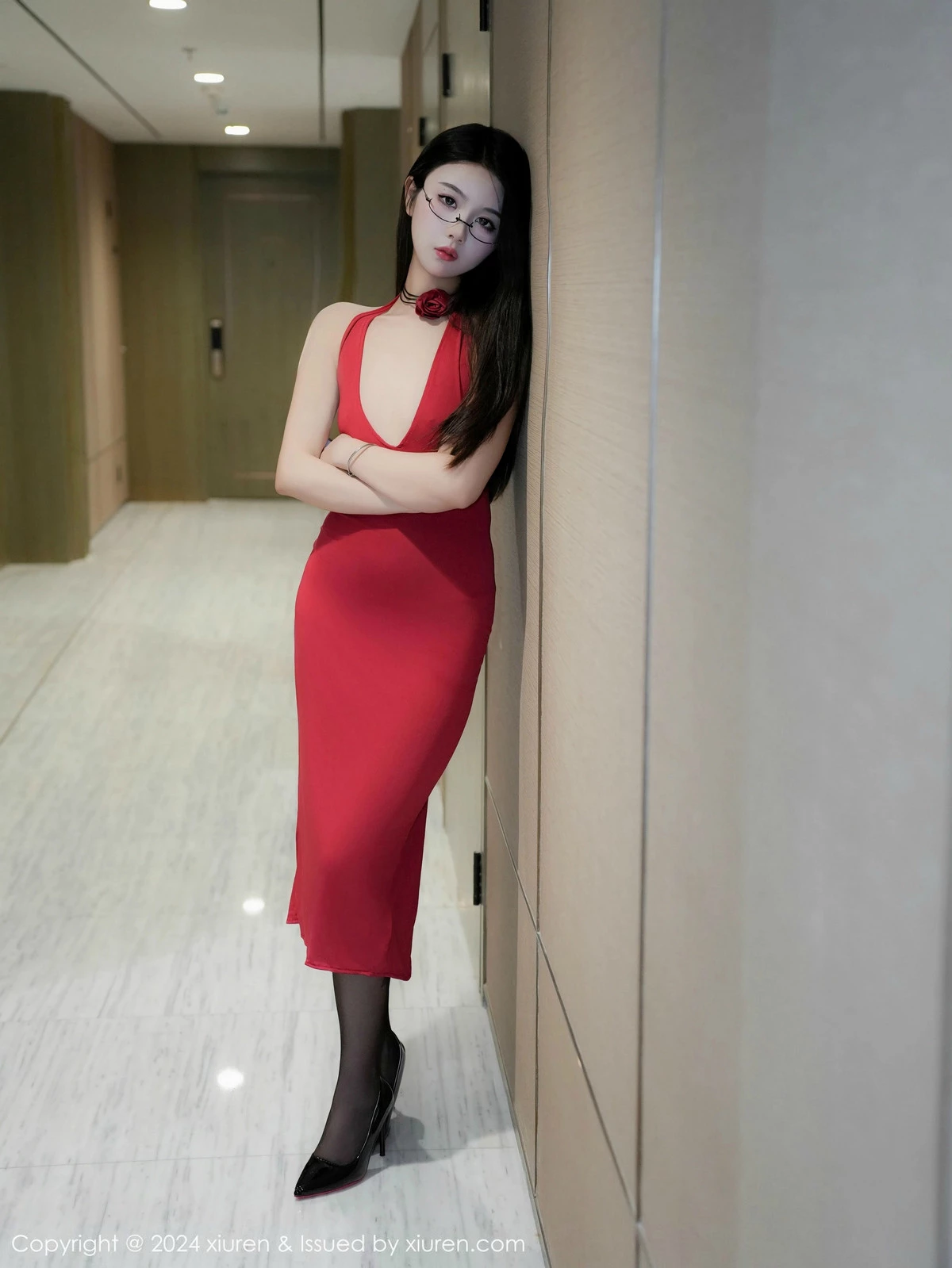 [XiuRen秀人网] 2024.11.15 No.9451 Lucky- 黑丝美臀 [83P] NO.7