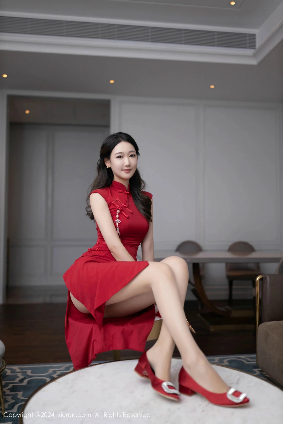 [XiuRen秀人网] 2024.11.18 No.9463 唐安琪 丝袜美腿 [81P] NO.10