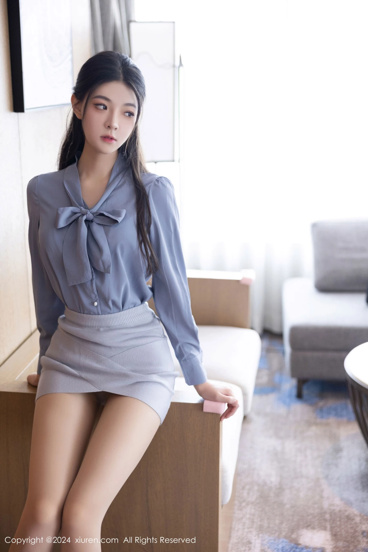 [XiuRen秀人网] 2024.10.23 No.9333 初梦瑶 丝袜美腿 [90P] NO.7