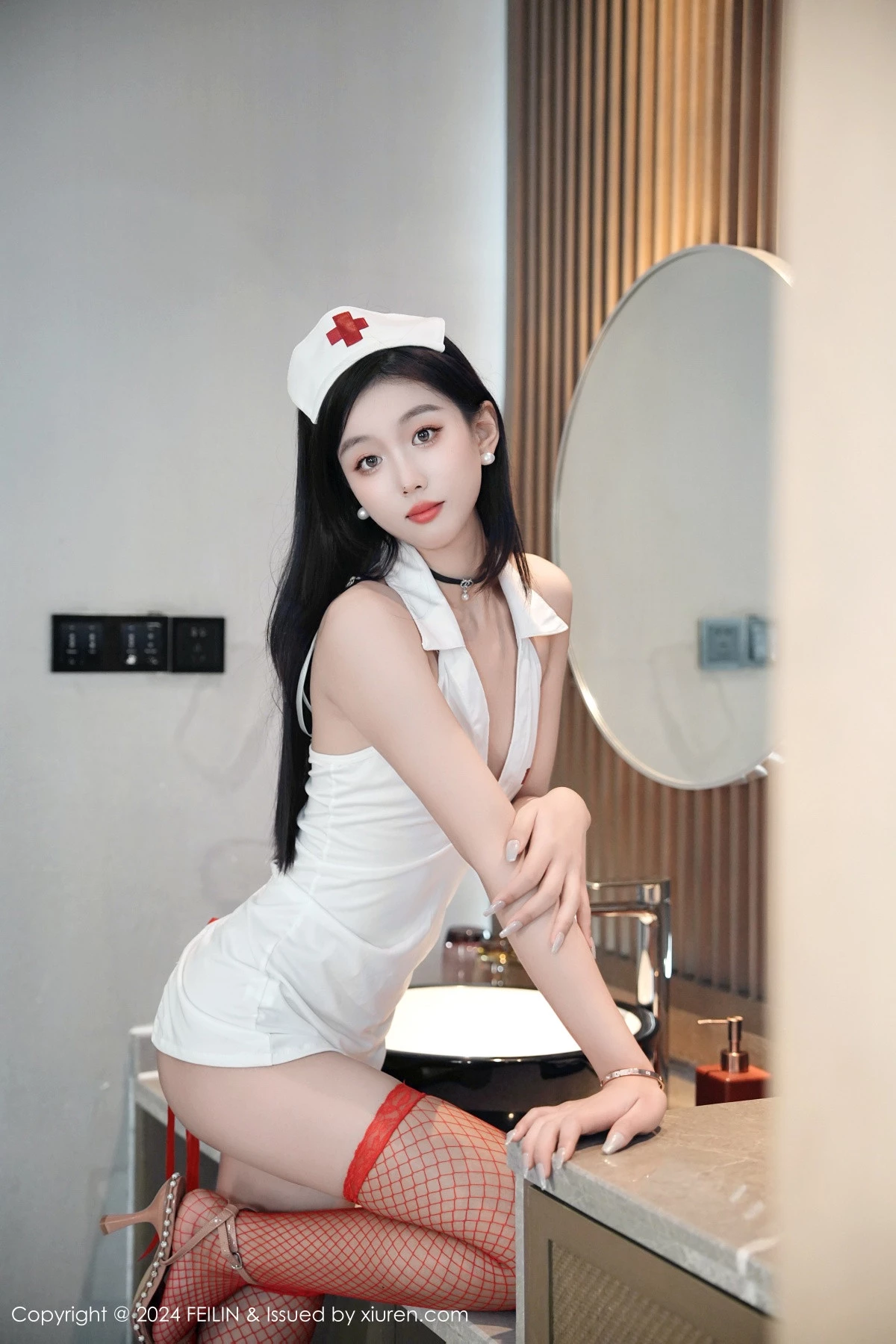 [FEILIN嗲囡囡] 2024.10.24 VOL.476 江念鱼 丝袜美腿 [69P] NO.11