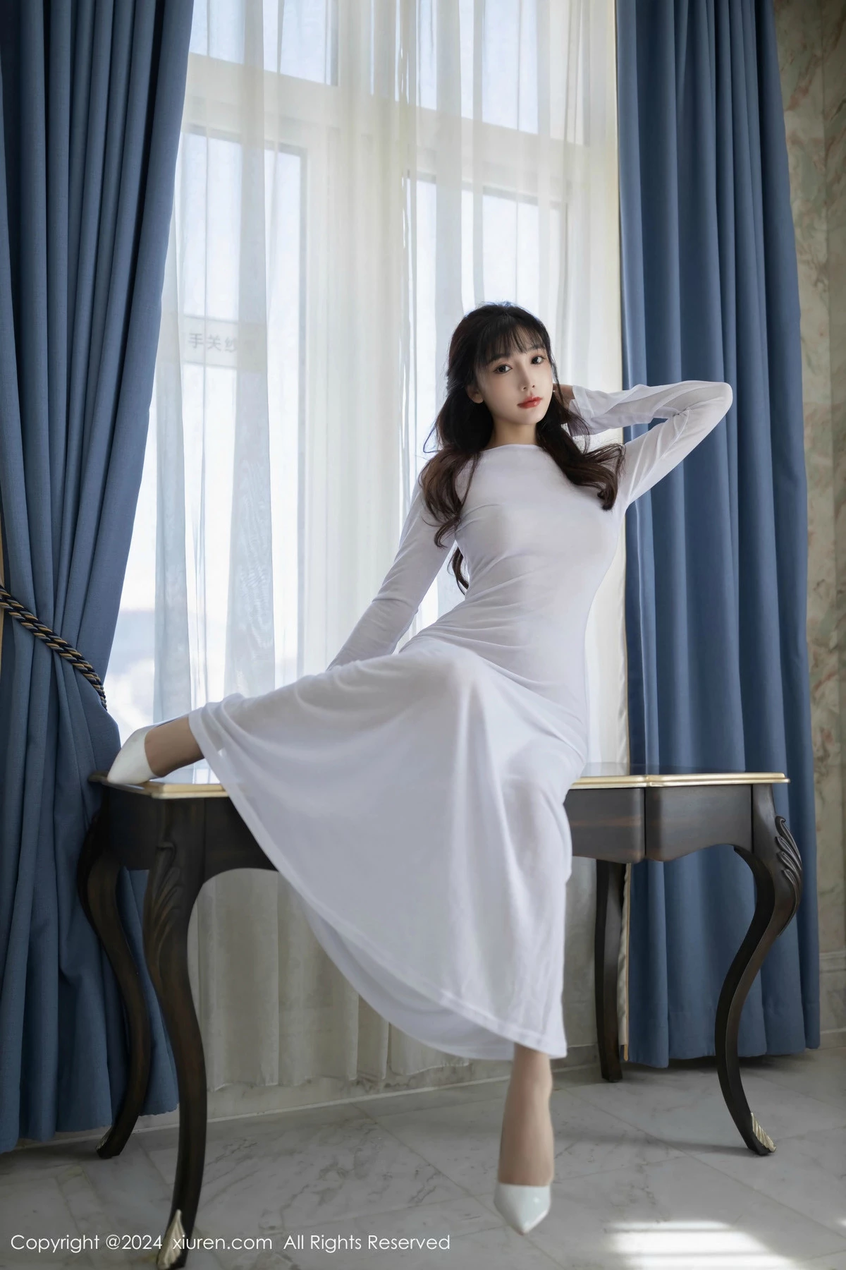 [XiuRen秀人网] 2024.11.28 No.9521 陆萱萱 丝袜美腿 [80P] NO.6