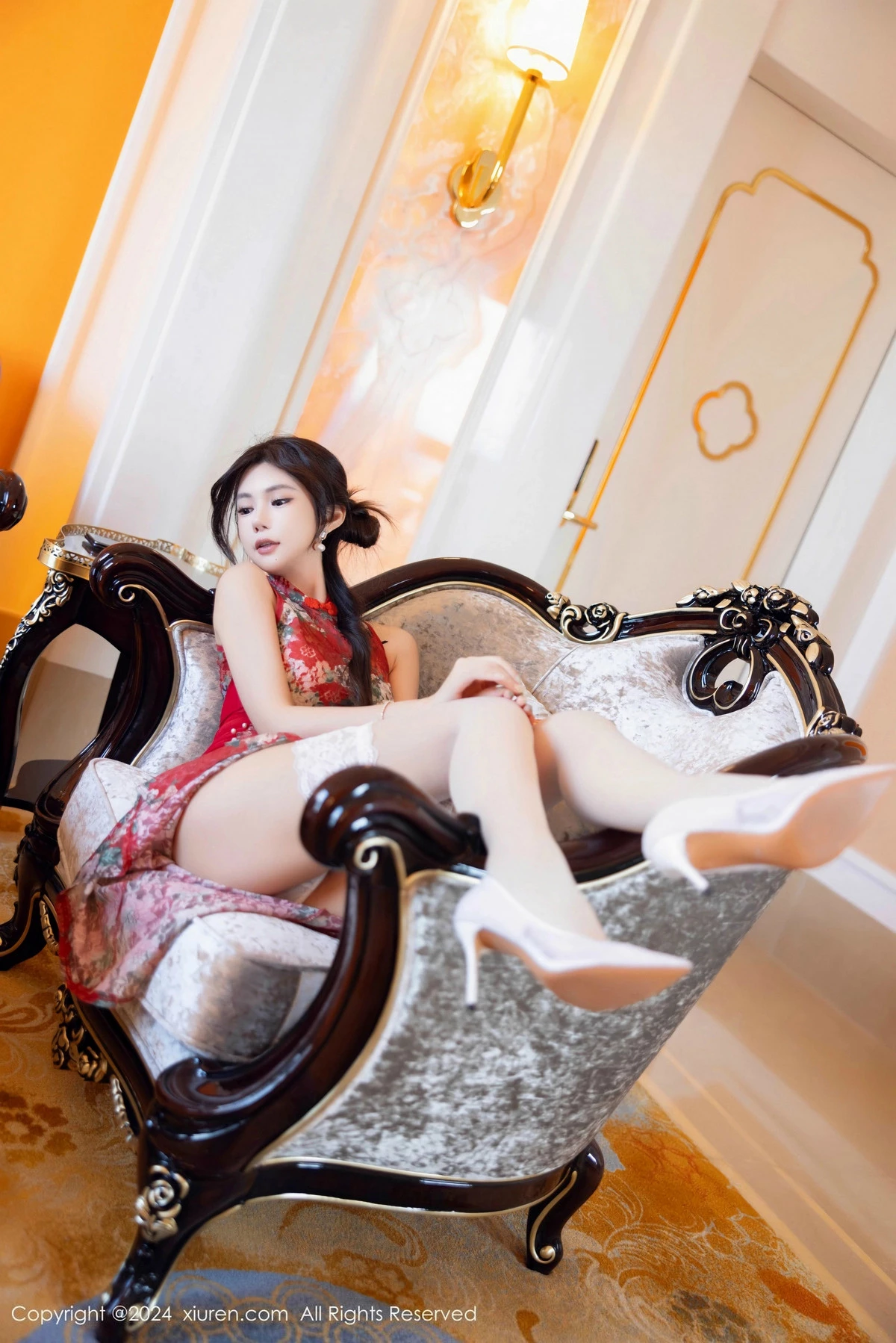 [XiuRen秀人网] 2024.11.29 No.9529 绮里嘉ula 丝袜美腿 [80P] NO.11