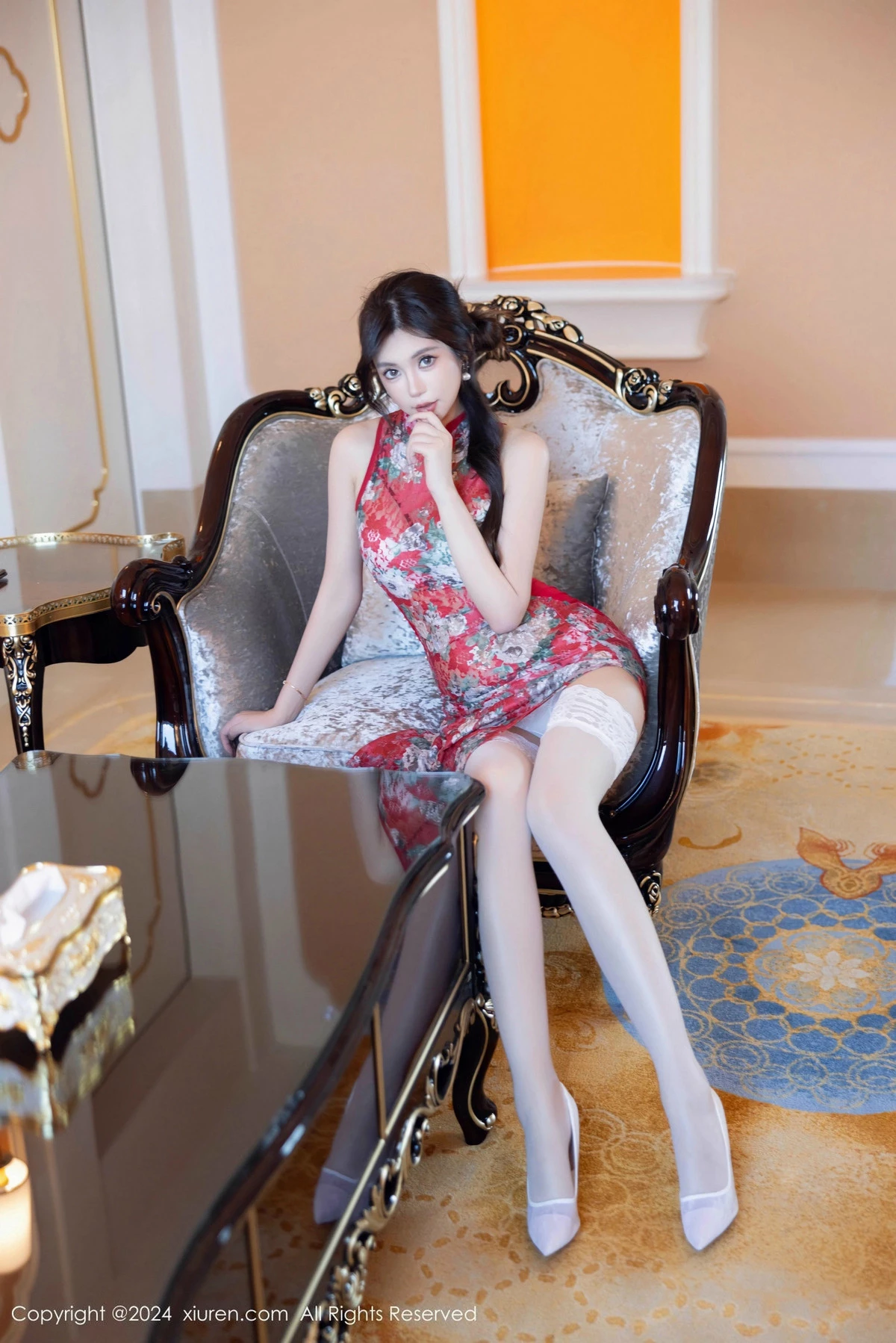 [XiuRen秀人网] 2024.11.29 No.9529 绮里嘉ula 丝袜美腿 [80P] NO.8