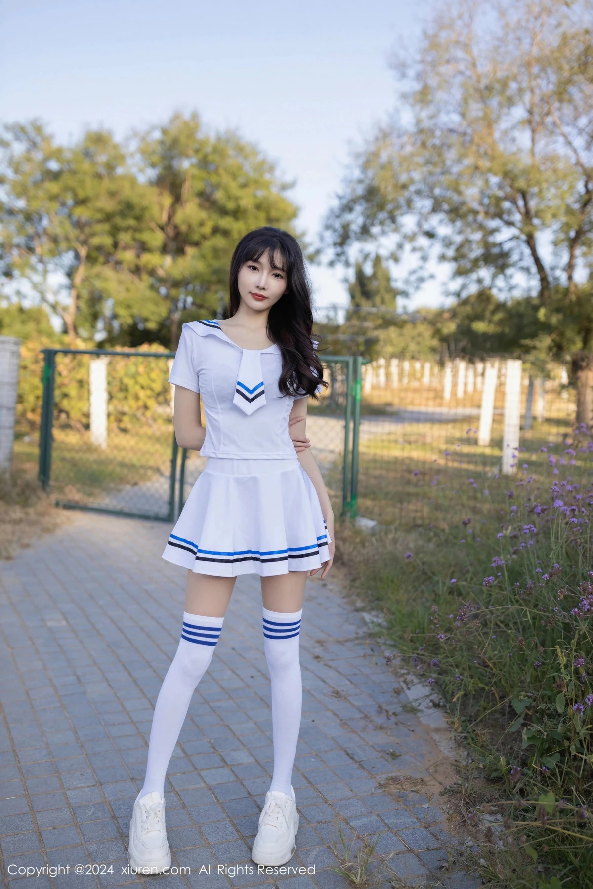 [XiuRen秀人网] 2024.12.05 No.9554 陆萱萱 学生套装 [80P] NO.1