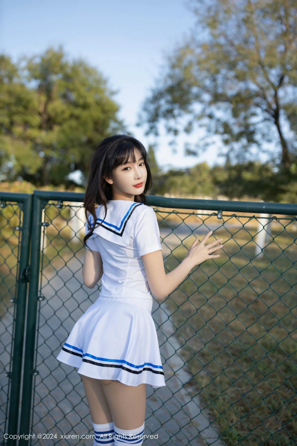 [XiuRen秀人网] 2024.12.05 No.9554 陆萱萱 学生套装 [80P] NO.8