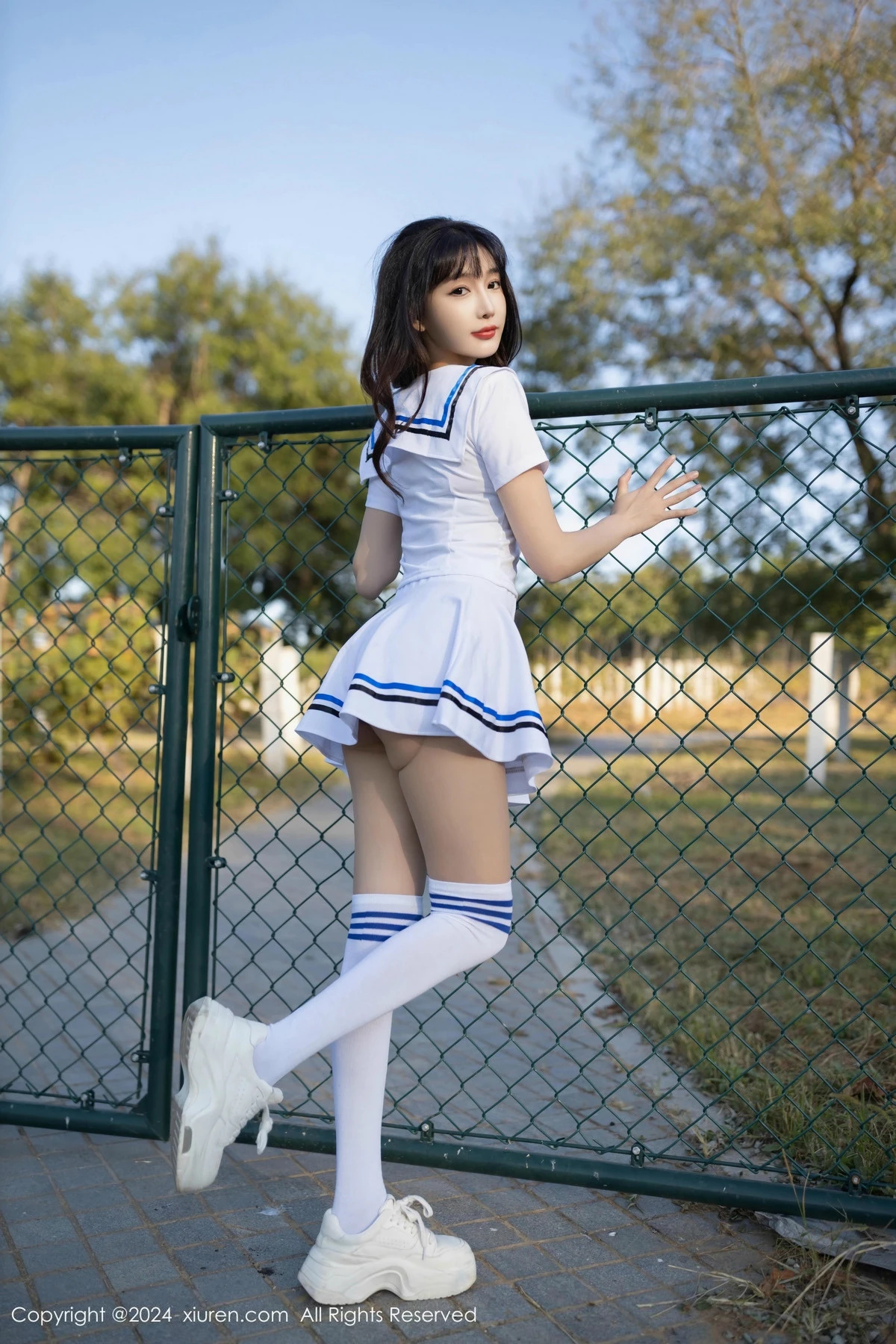 [XiuRen秀人网] 2024.12.05 No.9554 陆萱萱 学生套装 [80P] NO.9